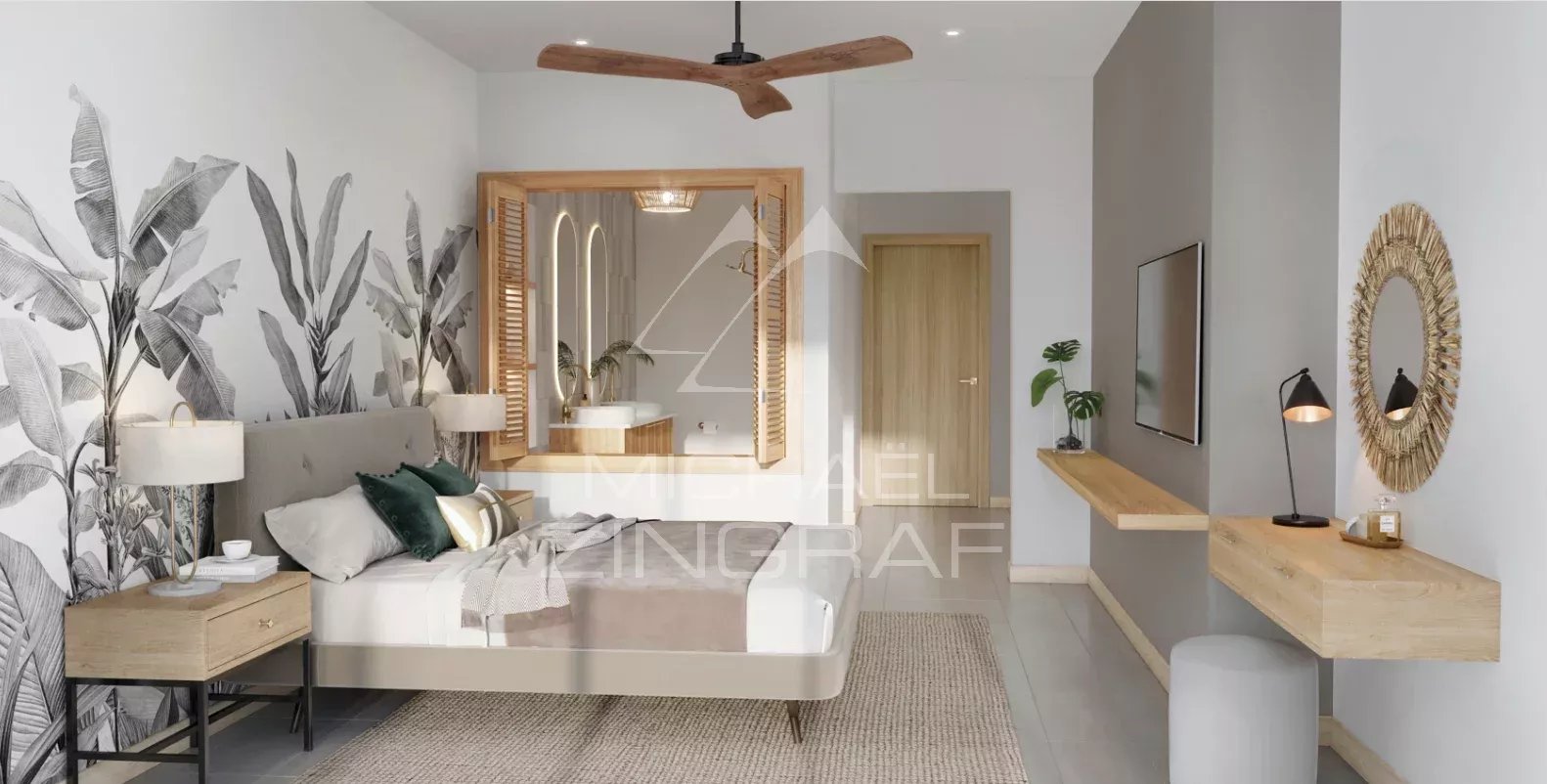 Penthouse exceptionnel - vue spectaculaire sur le lagon - 4 chambres