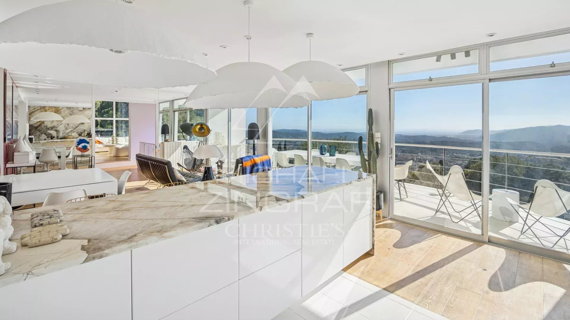 Villa d’architecte avec vue mer panoramique