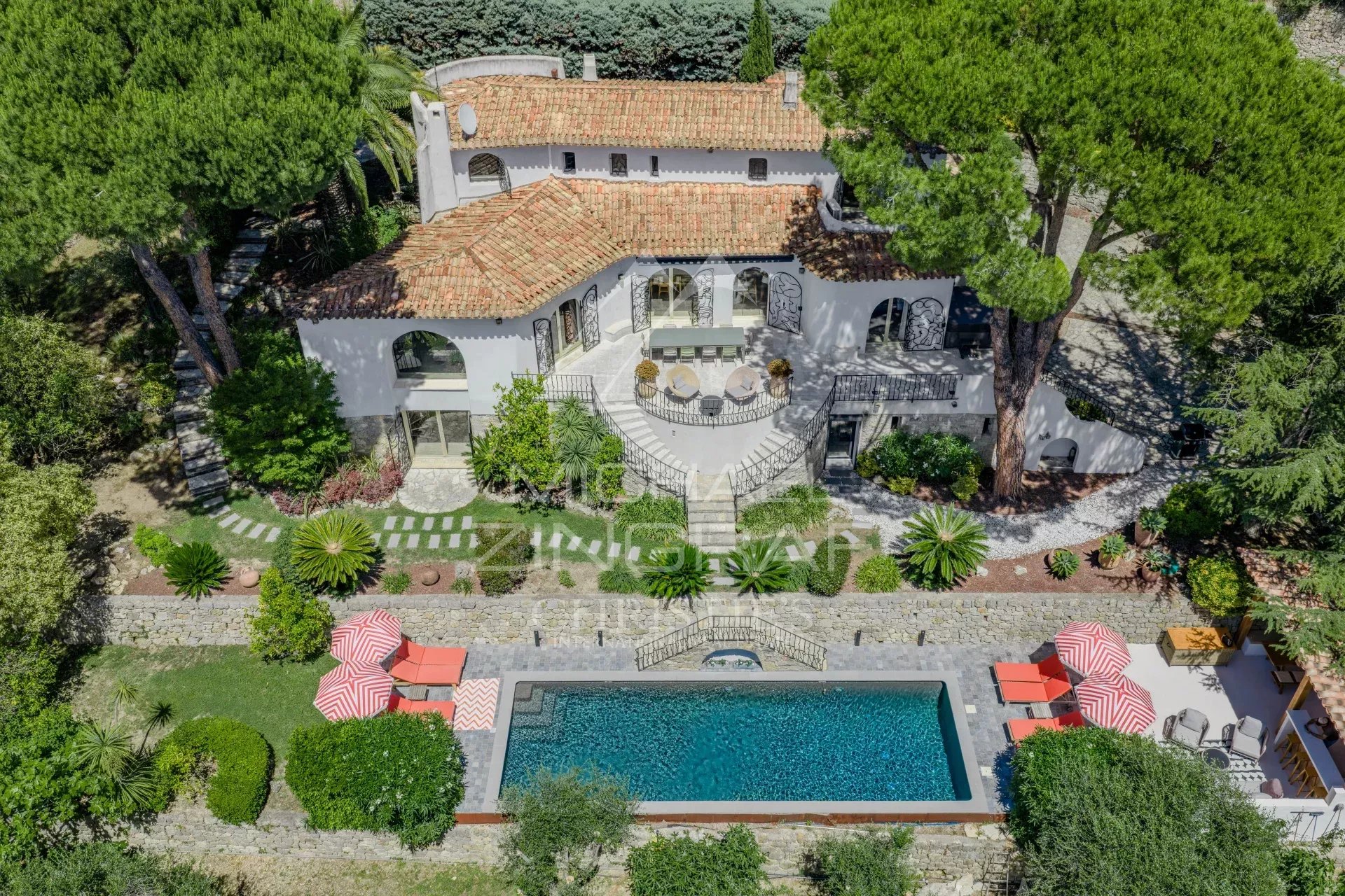 Mougins - Renovated Provençal villa with panoramic views of the Estérel