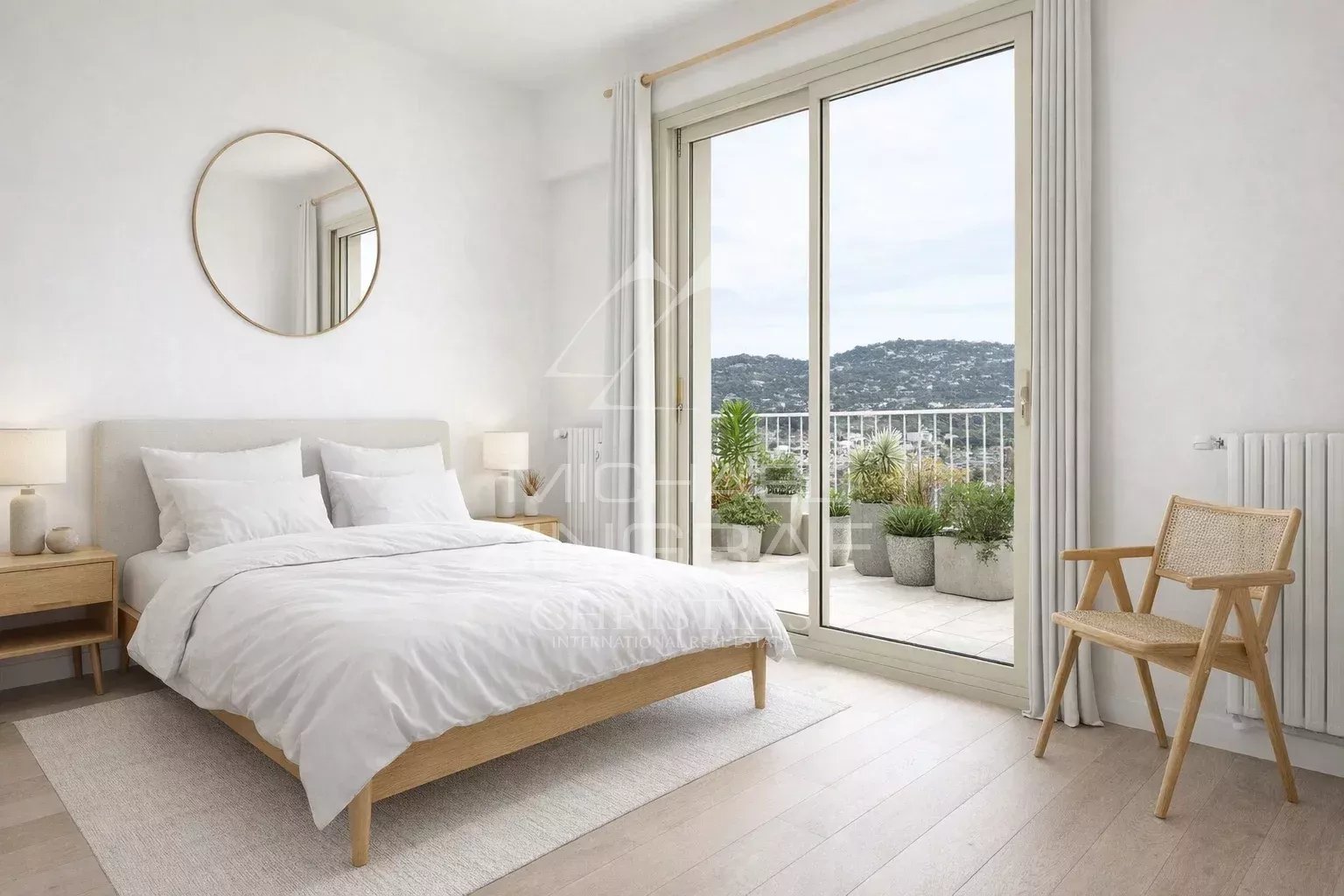 Rare, Penthouse a rénover - Cannes – Vue panoramique