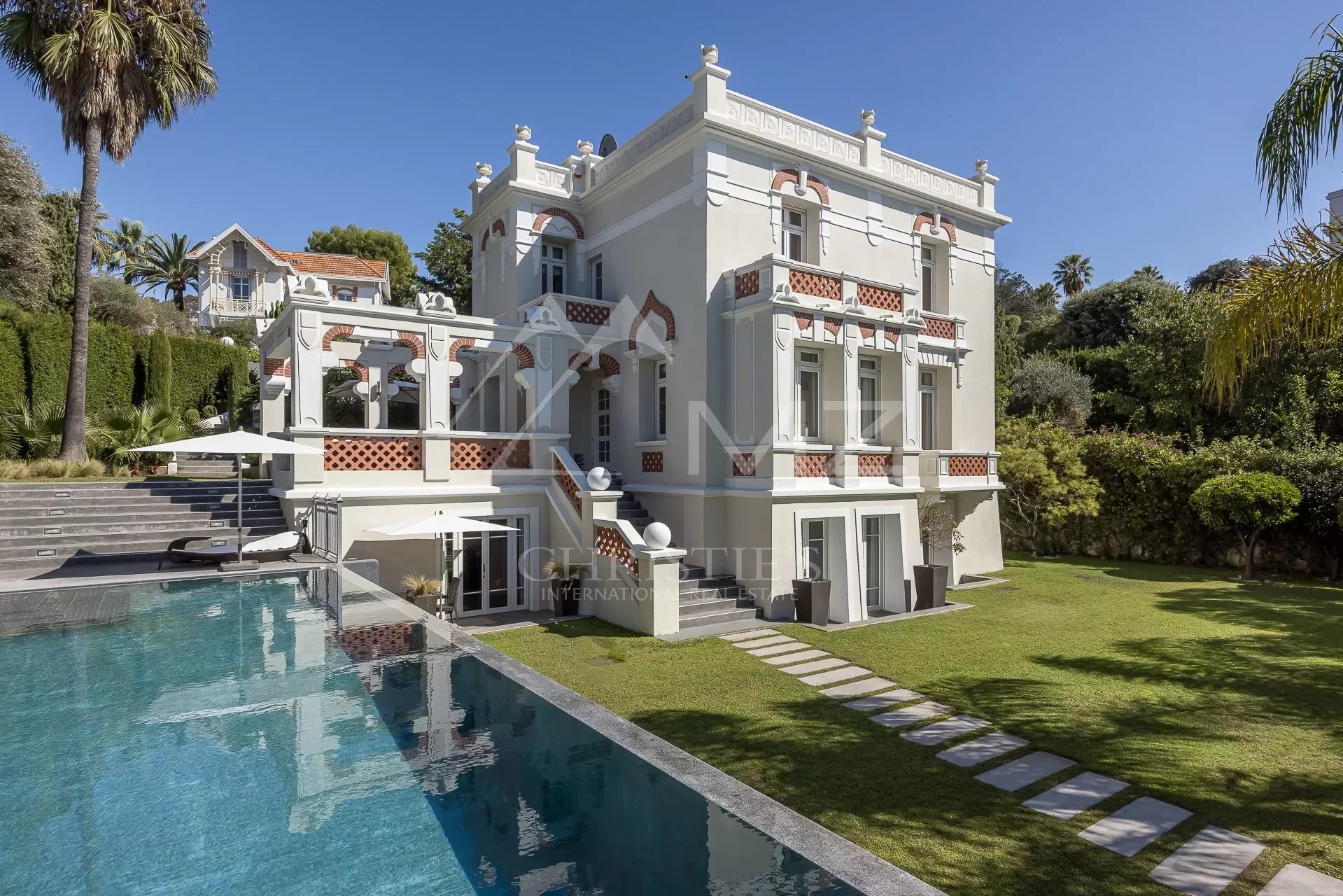 Villa of 1900's. West Side of Cap d'Antibes.