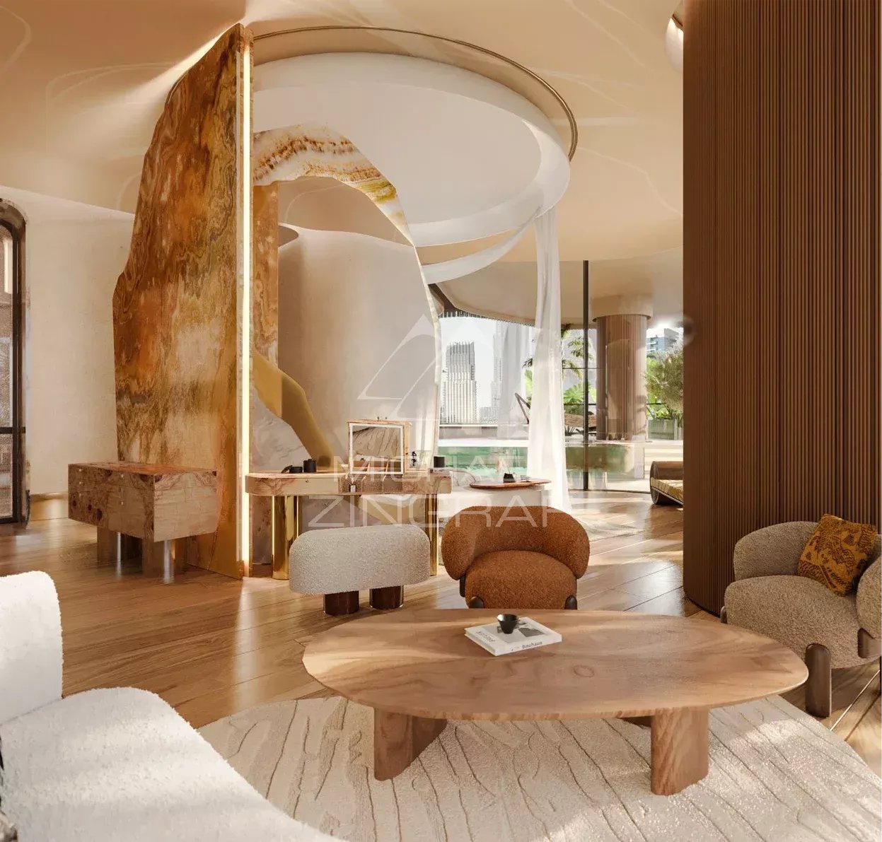 Une résidence iconique au sommet de Dubaï - Penthouse