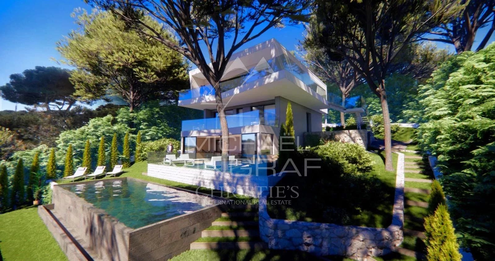 VILLA CAP D’ANTIBES PERLE DE LA CÔTE D’AZUR