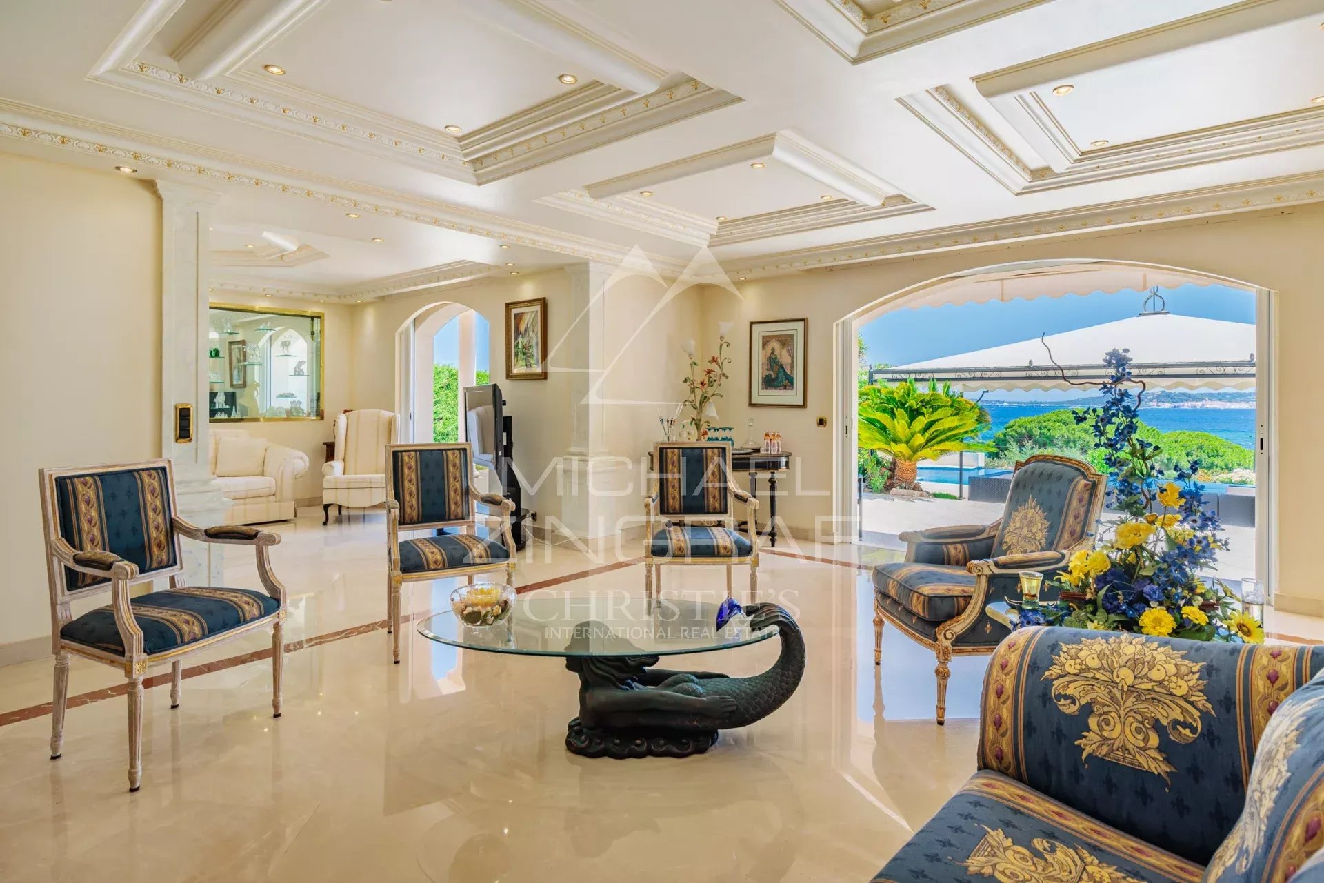 Villa vue mer panaromique sur le village de Saint-Tropez