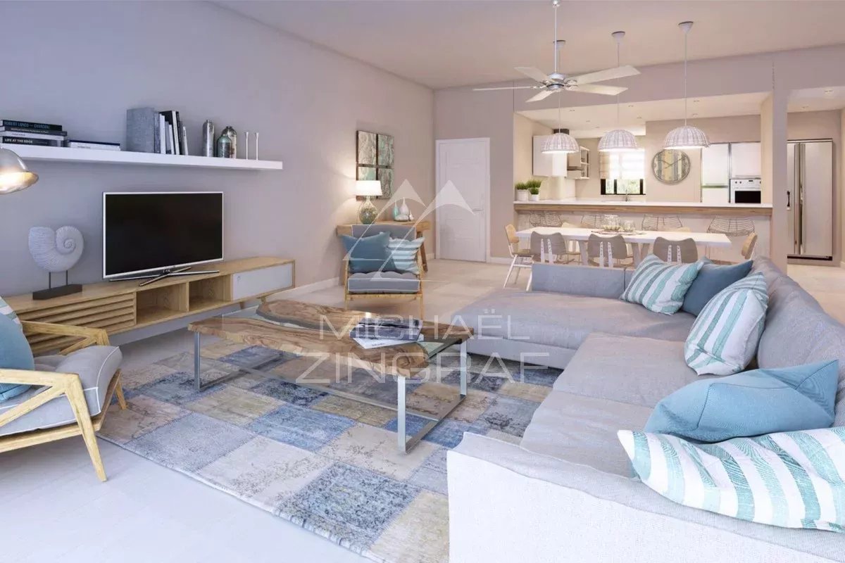 Élégant Appartement avec Vue sur les Jardins et la Piscine – Grand Baie