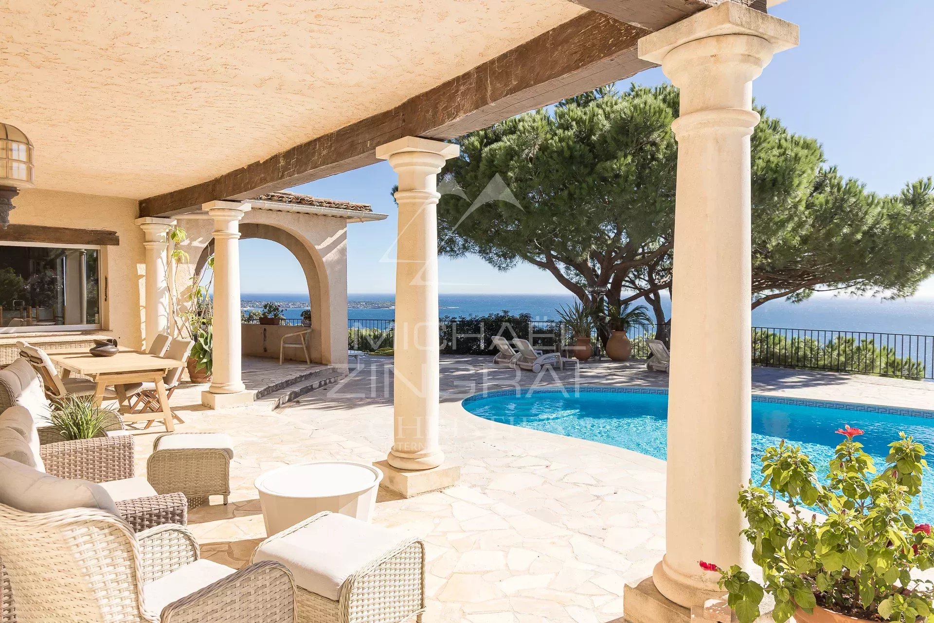 EXCLUSIVITÉ - Cannes Californie - Vue Mer Panoramique à 180°