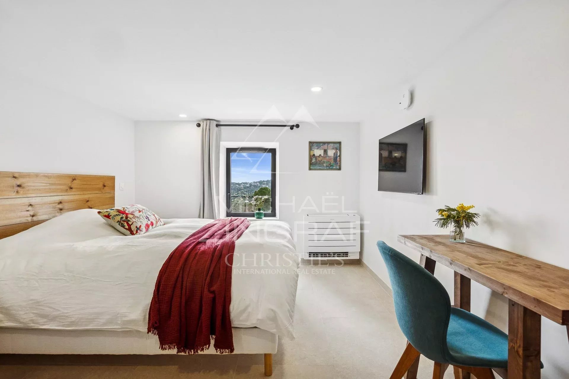 Renovierter Schafstall aus dem 18. Jahrhundert mit Panoramablick