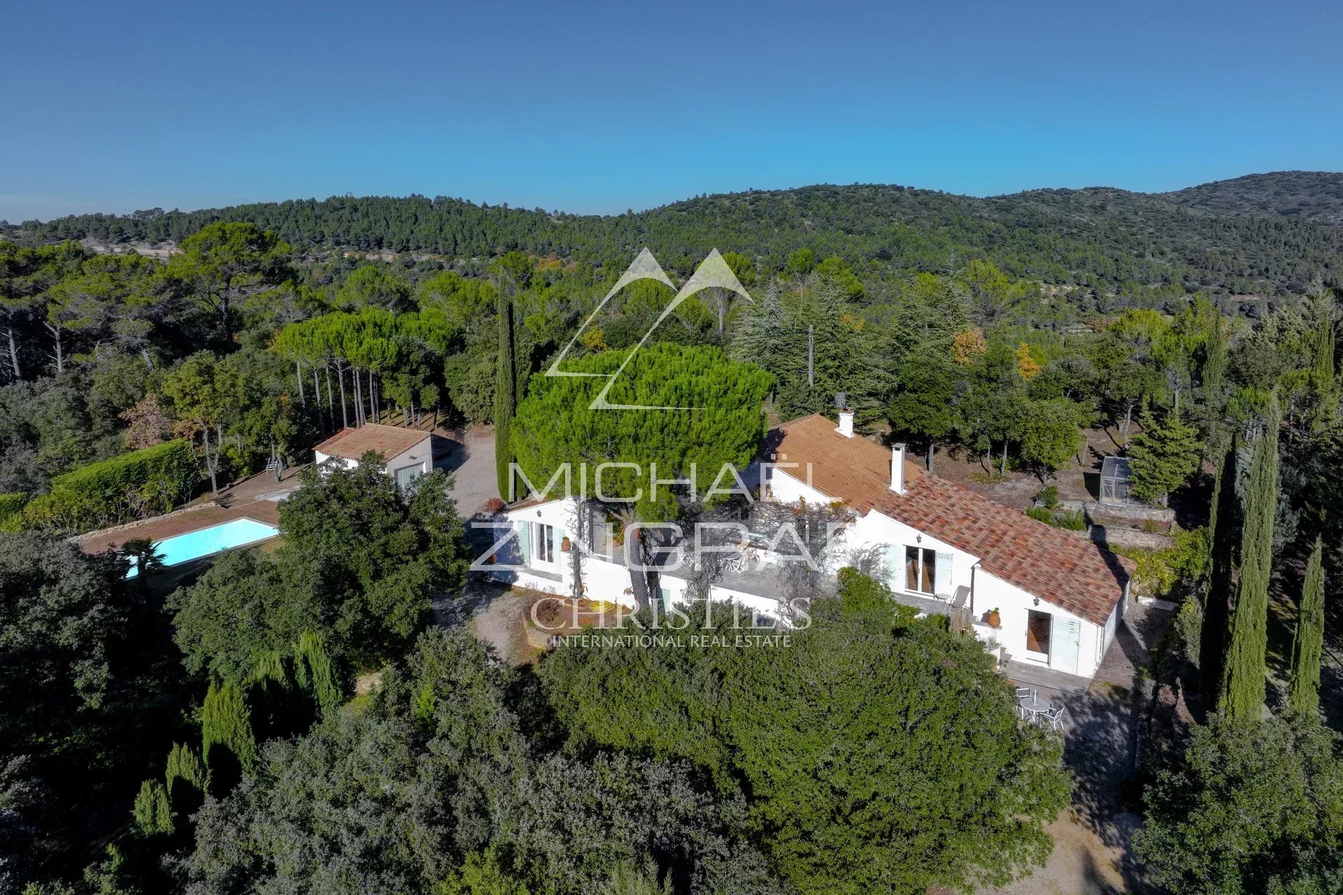 black chair and white table