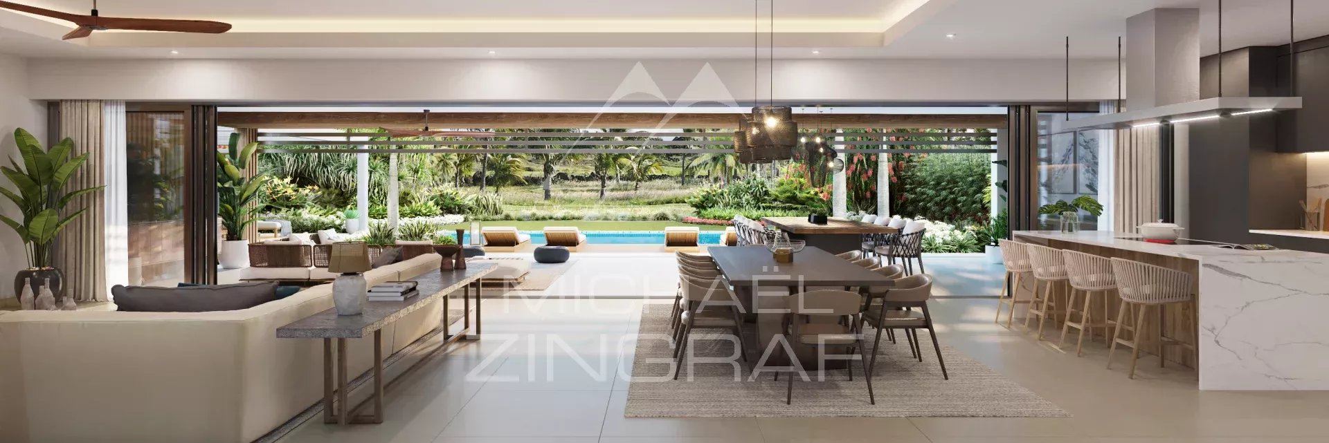 Außergewöhnliche Gelegenheit – Fairway Villa mit 5 En-Suite Schlafzimmern im Mont Choisy Golf Estate