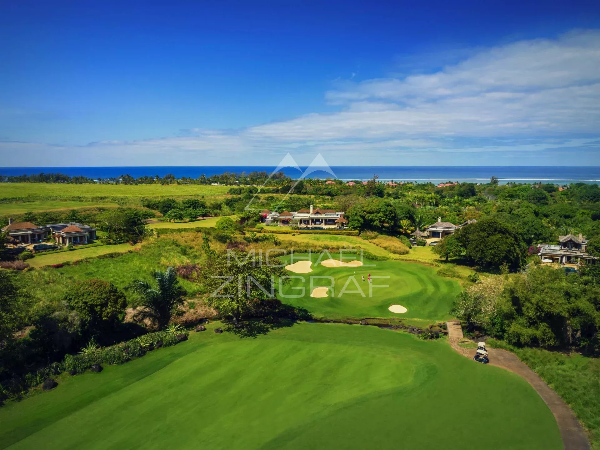Mauritius - Villa mit Meerblick in einem Golfresort - Bel ombre