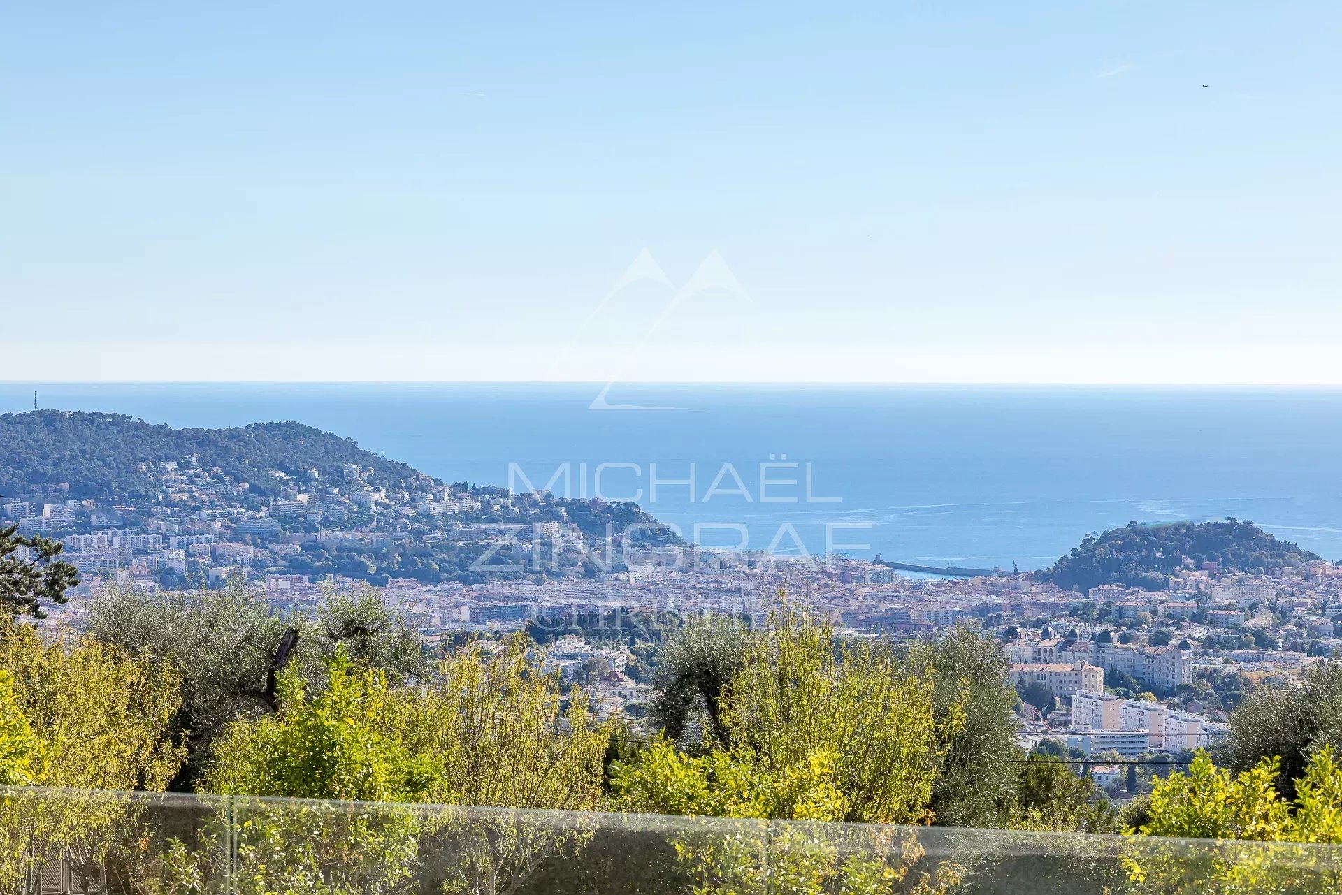 Villa contemporaine à Gairaut – Vue mer panoramique