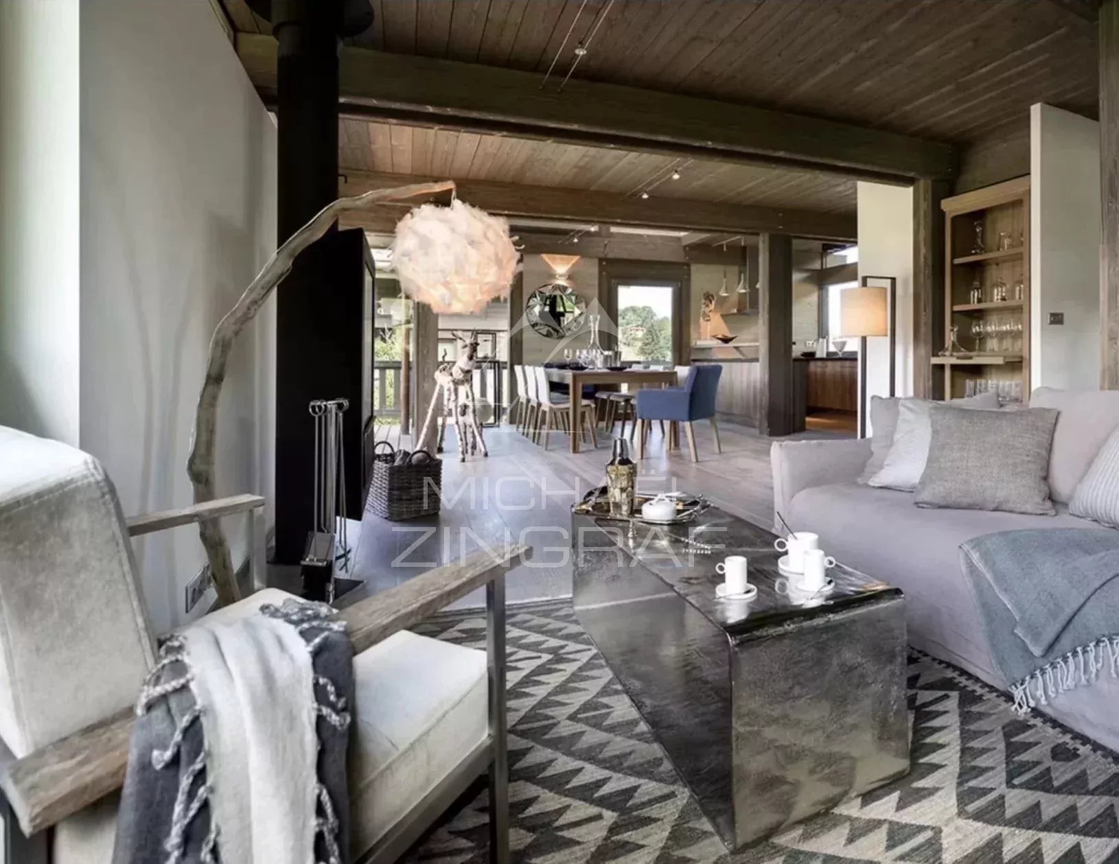 Demi-Quartier - Chalet d'architecte - Ski in & out