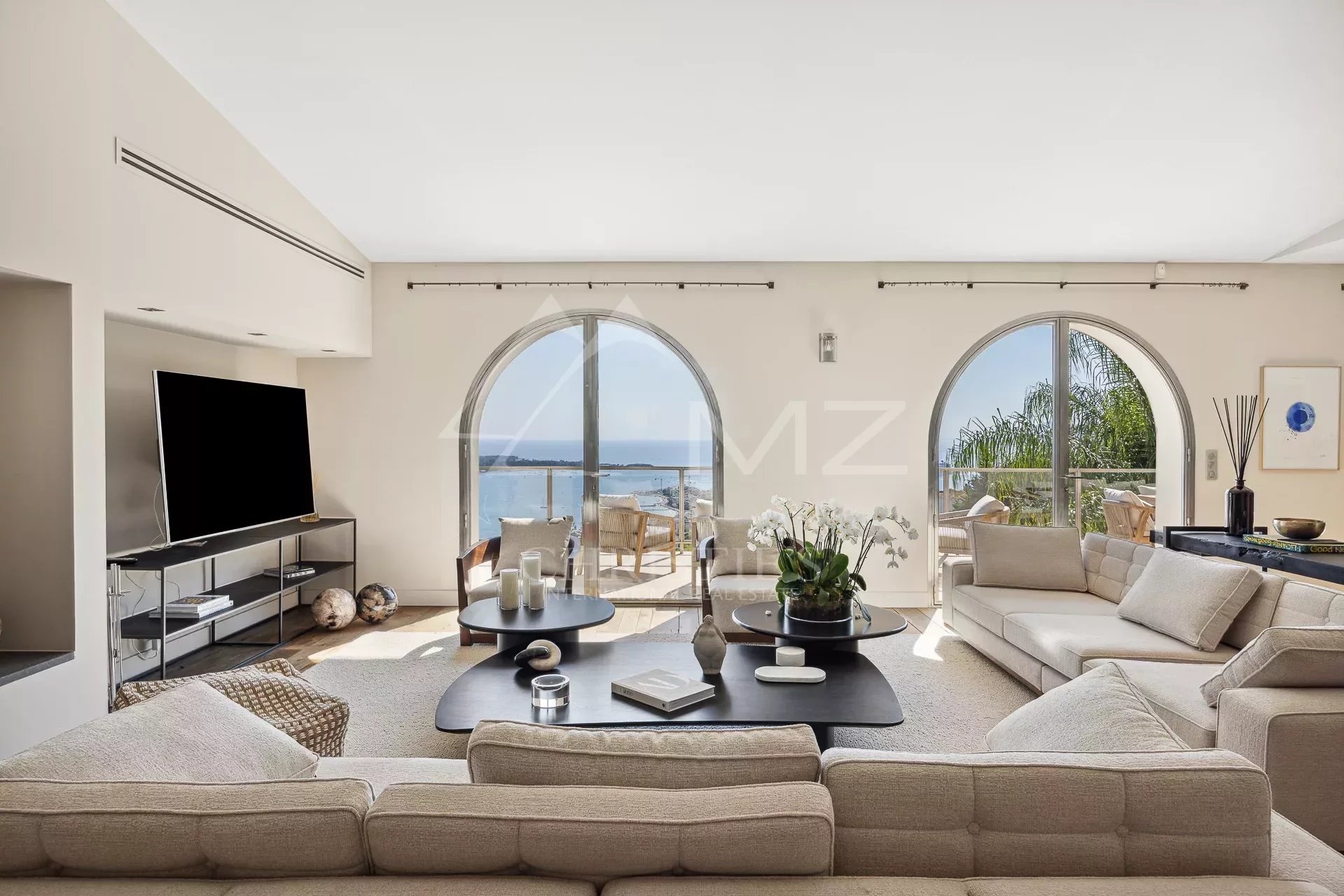 Cannes Californie - Villa contemporaine - Vue mer