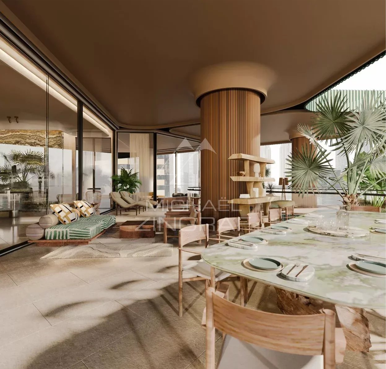 Une résidence iconique au sommet de Dubaï - Penthouse
