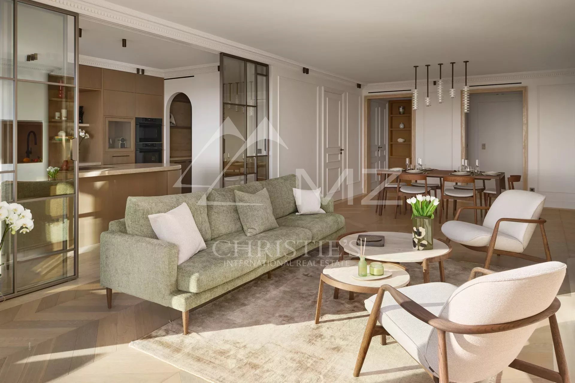 EXCLUSIVITE: Superbe appartement contemporain à la vue mer époustouflante