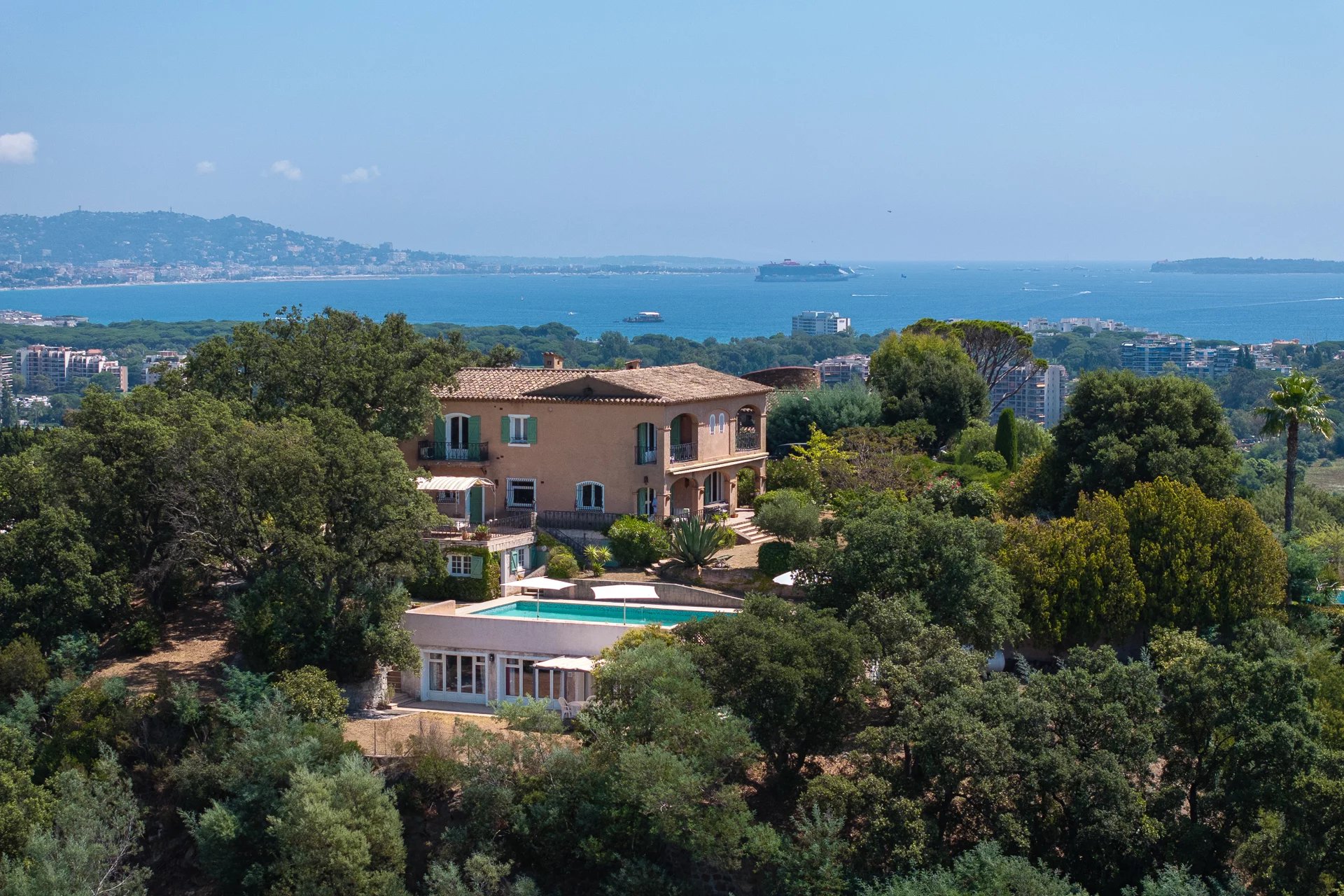 black chair and white table