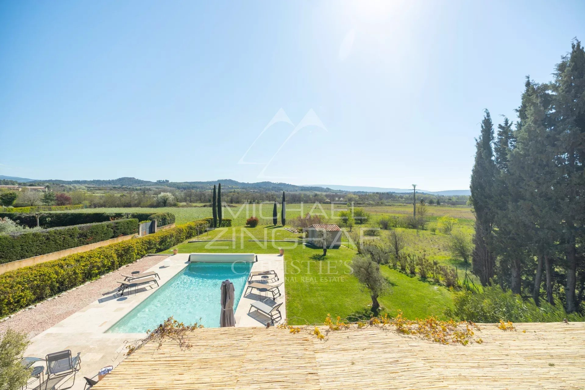Roussillon - Charmante maison provençale avec piscine et vue exceptionnelle