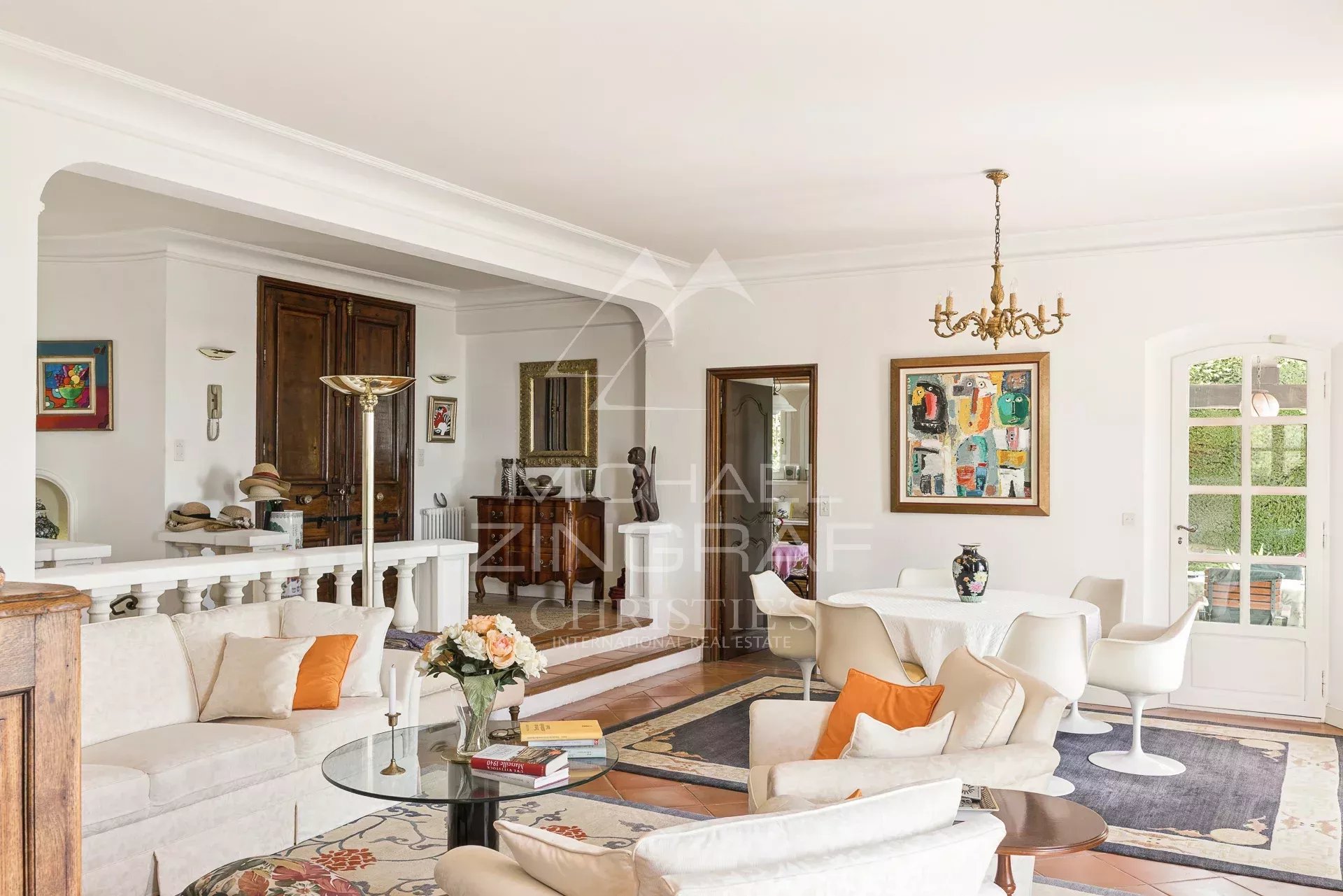 Vence: Charmante Villa im provenzalischen Stil mit Meerblick