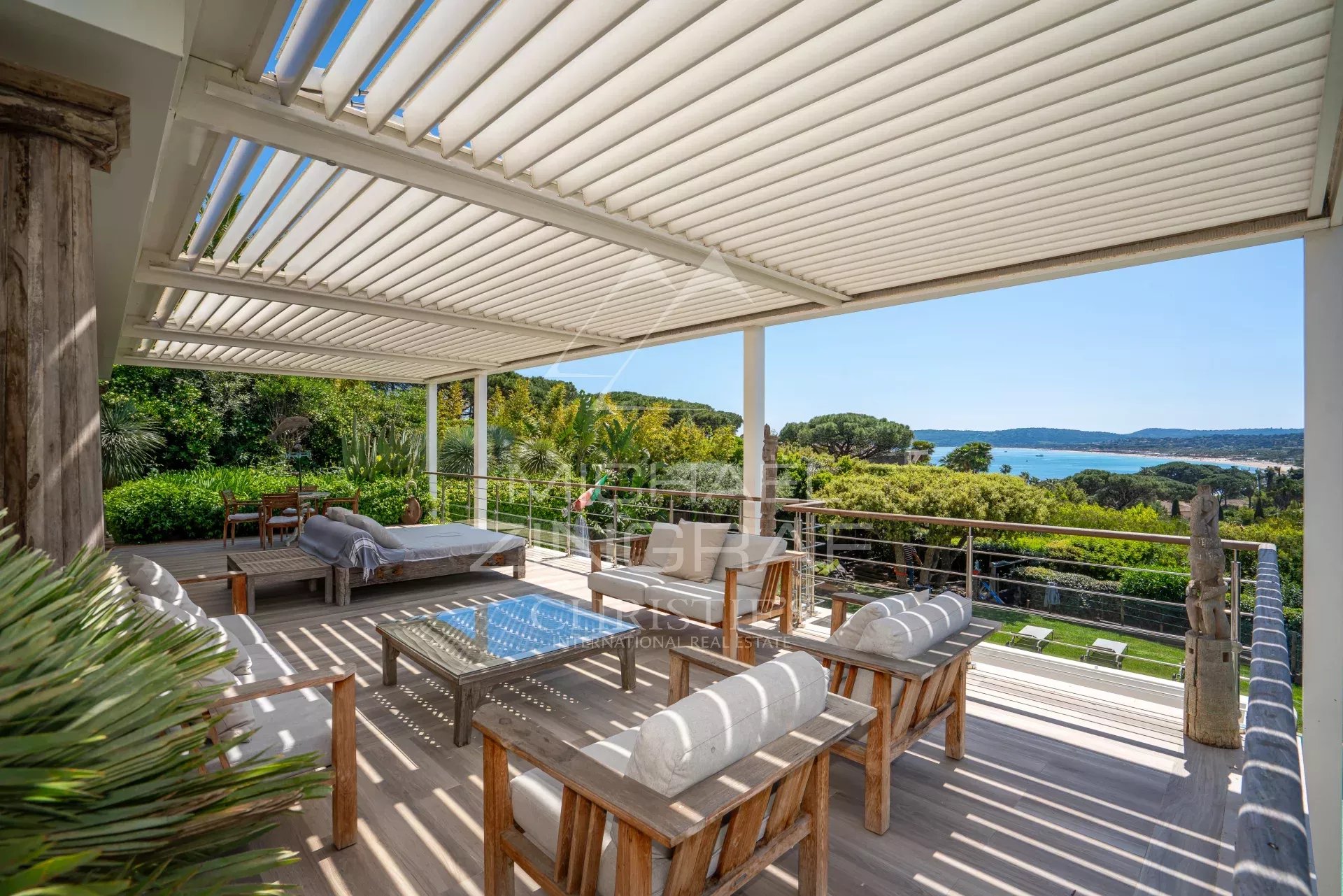 Propriété d'exception sur Pampelonne - Accès direct plage & bateau