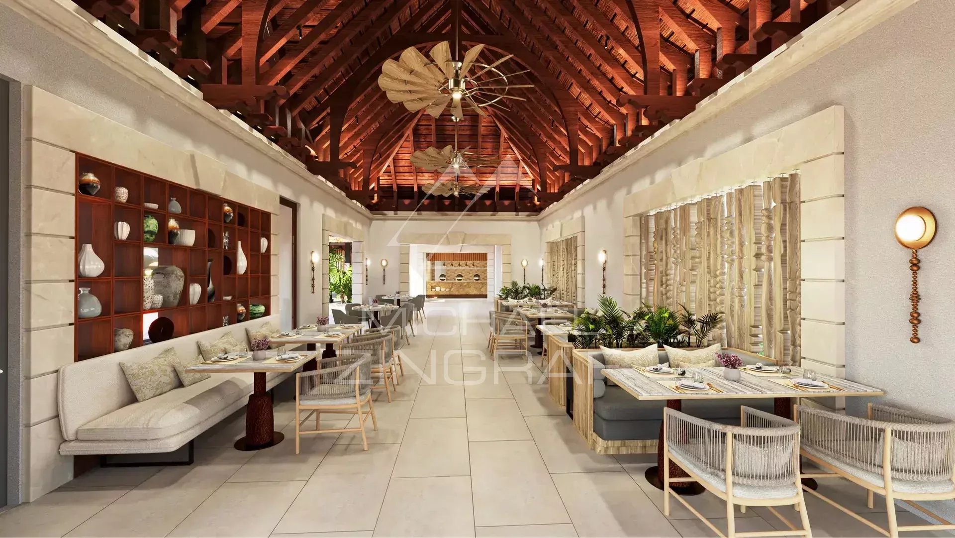 Penthouse in the heart of a prestigious 5-star resort.