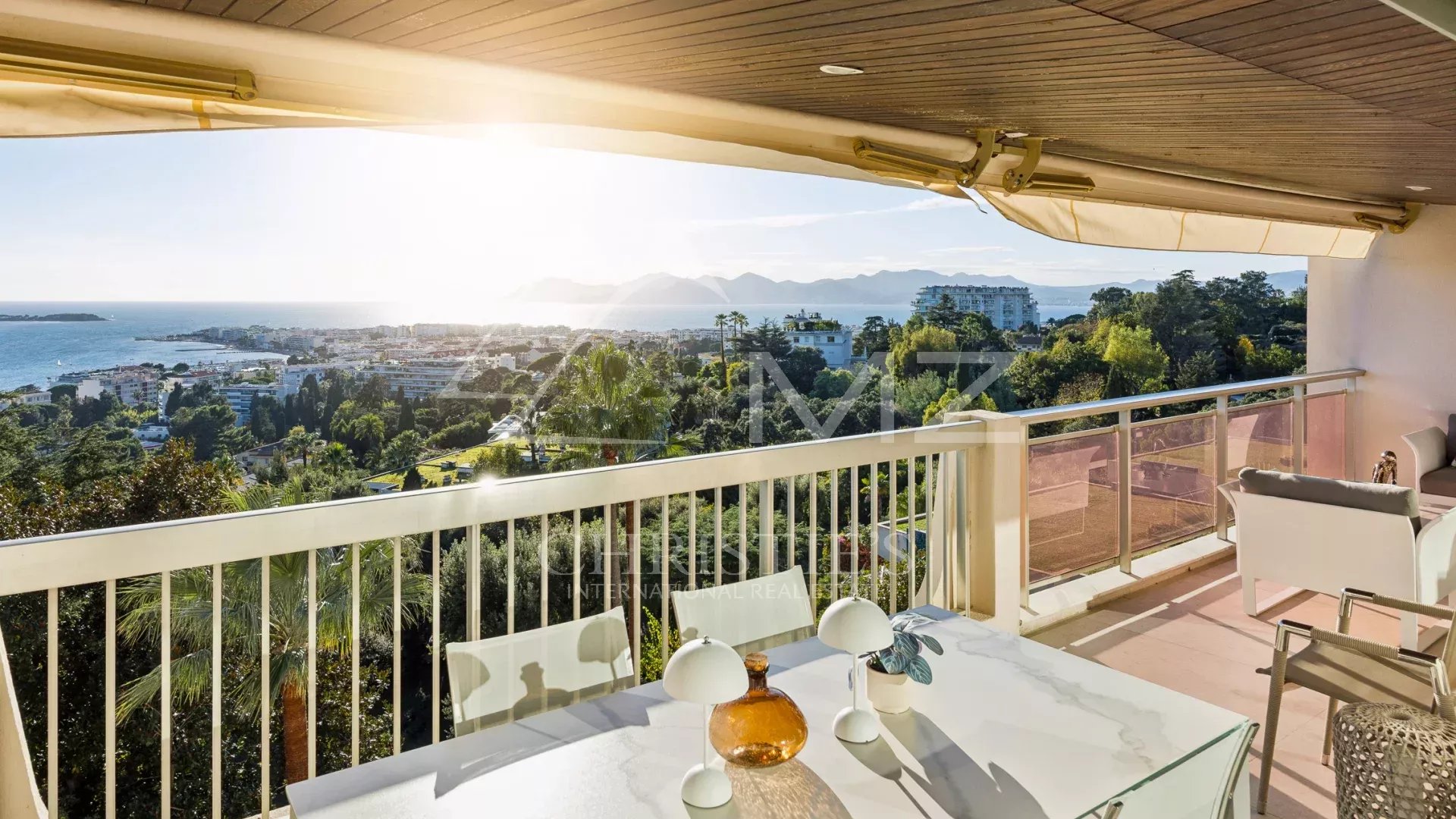 black chair and white table