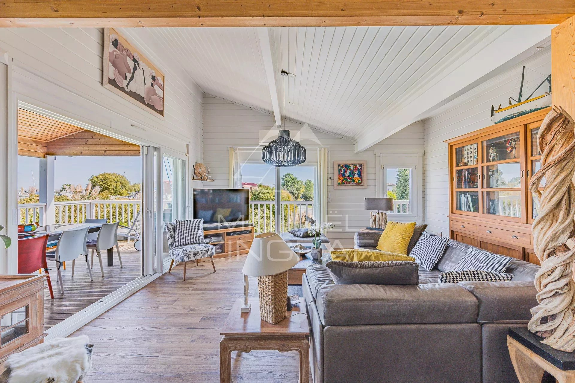 Belle maison proche La Hume avec vue mer