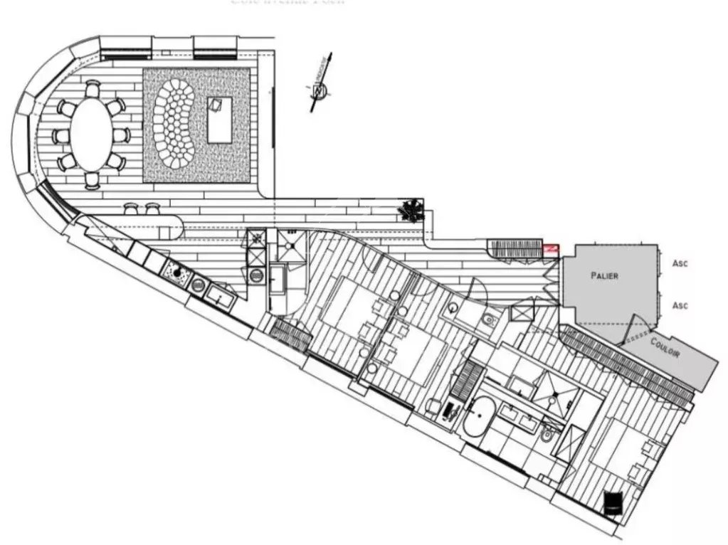 À vendre - Avenue Foch - Appartement refait à neuf - 3 suites