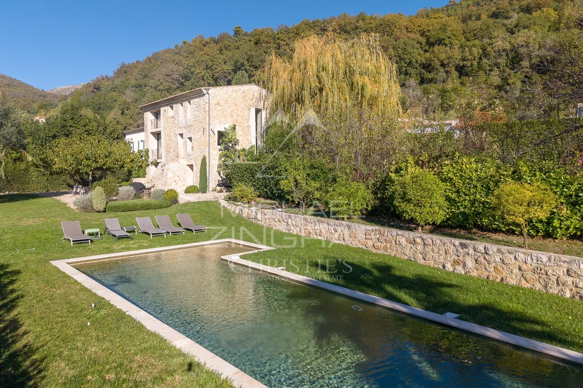 Vence - Charmante Villa en Pierre avec Vue Panoramique