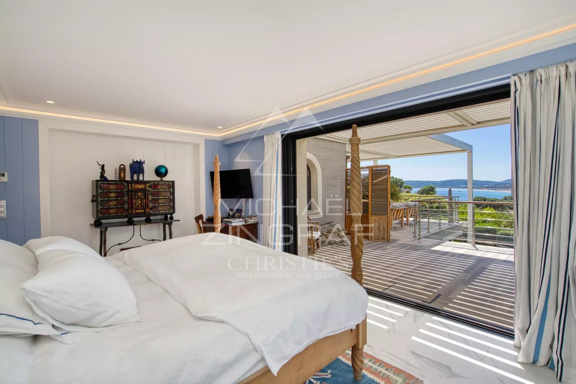 Propriété d'exception sur Pampelonne - Accès direct plage & bateau