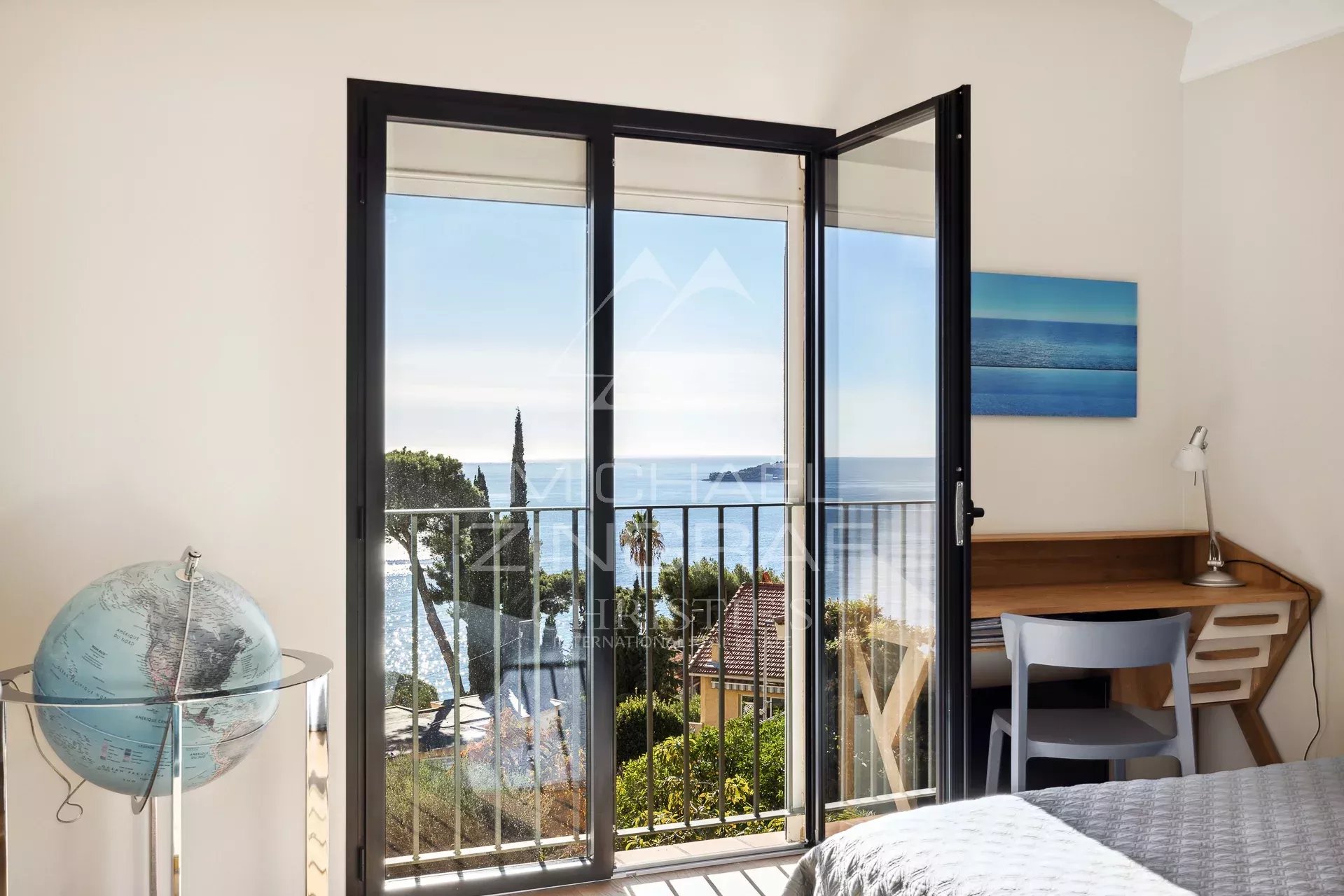 EZE BORD DE MER – KOMPLETT RENOVIERTE VILLA – PANORAMABLICK AUF DAS MEER