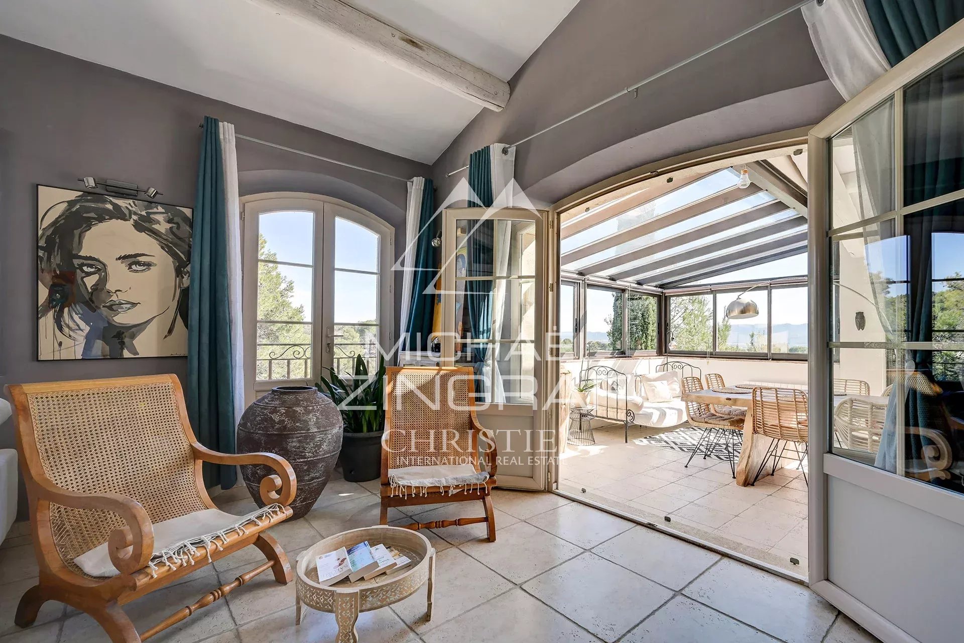 Propriété avec vue au calme