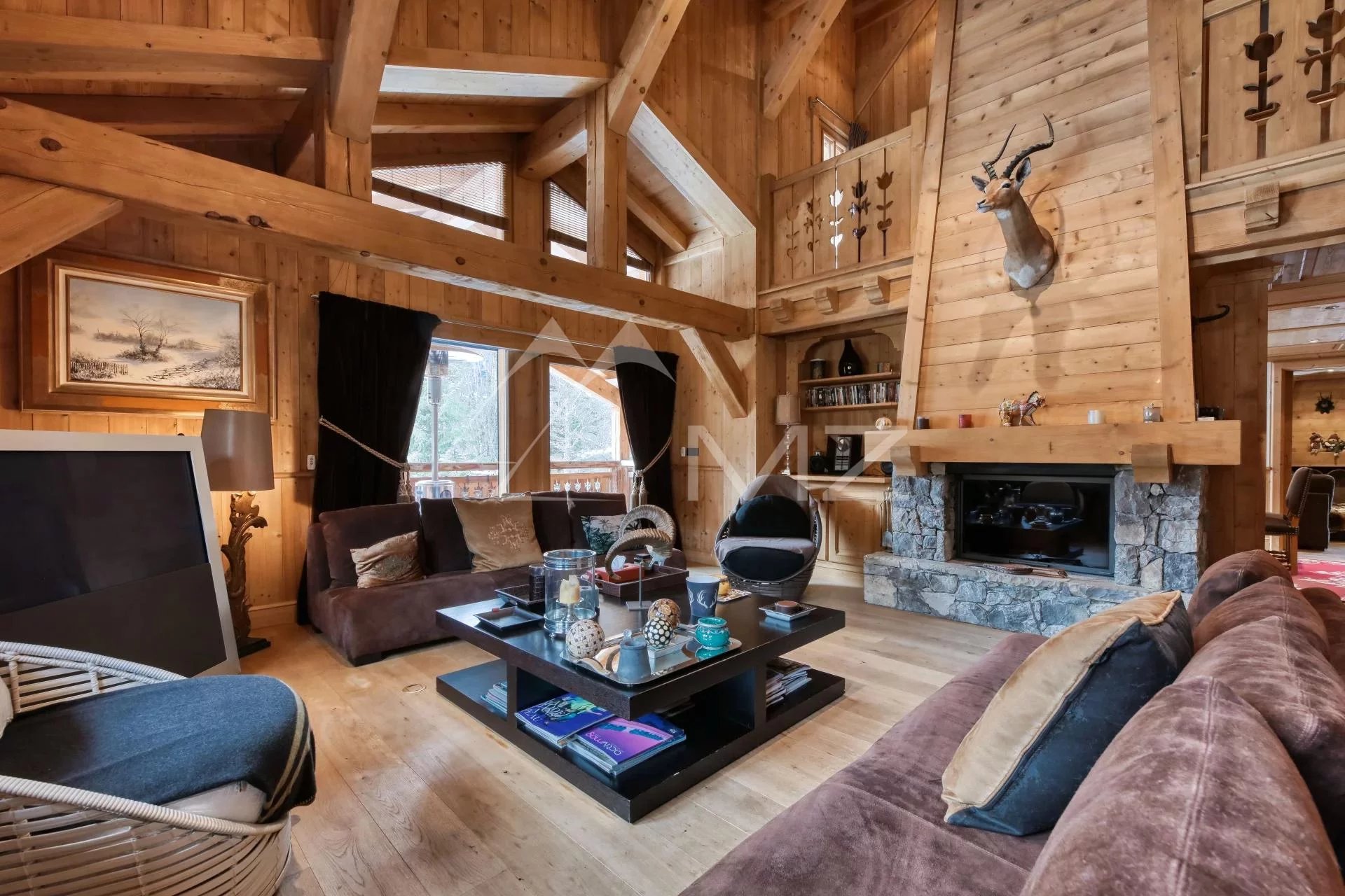 Authenticity and prestige of Mont d'Arbois - Panoramic view and chalet extension included