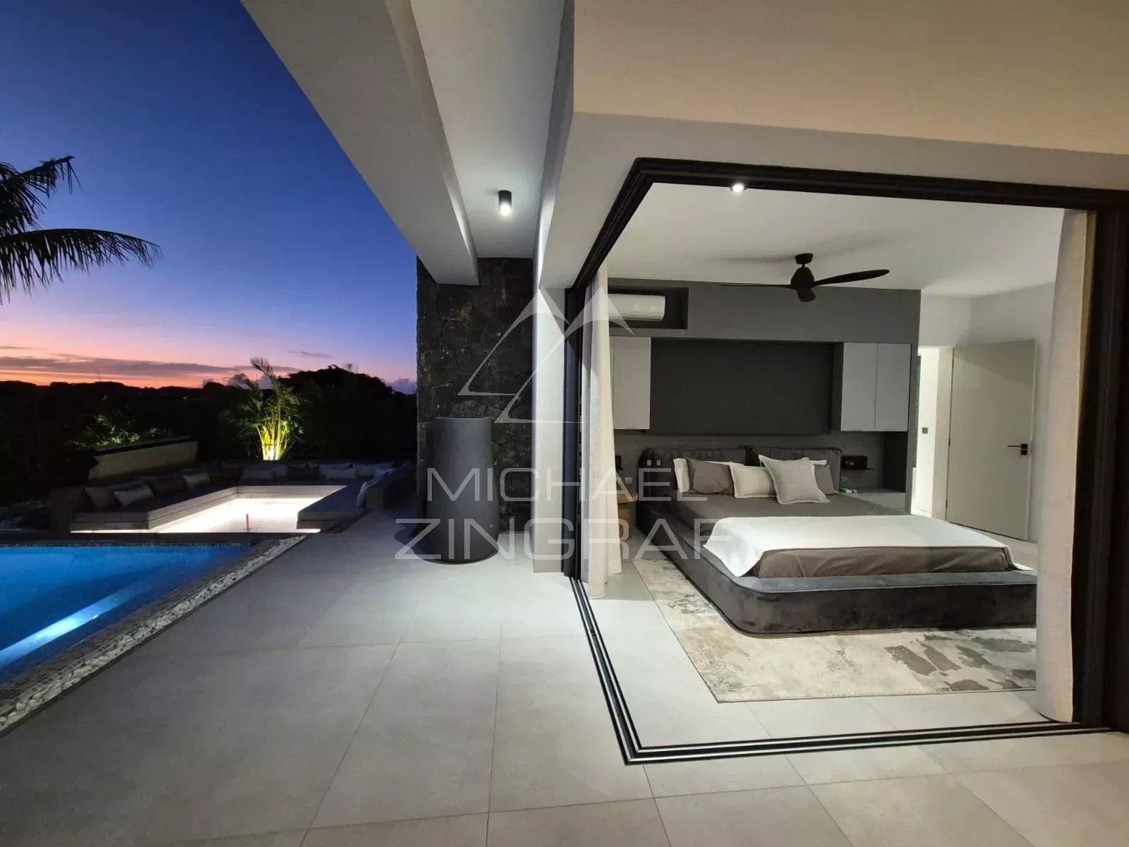 Contemporary Villa with Pool at Mon Choisy Golf