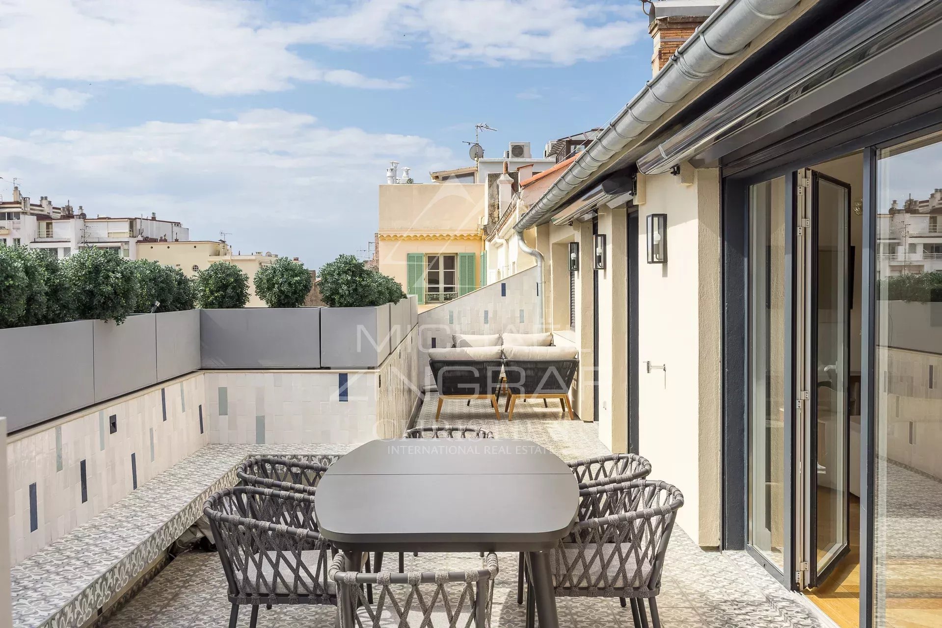 Cannes nahe Croisette - Penthouse mit 4 Schlafzimmern