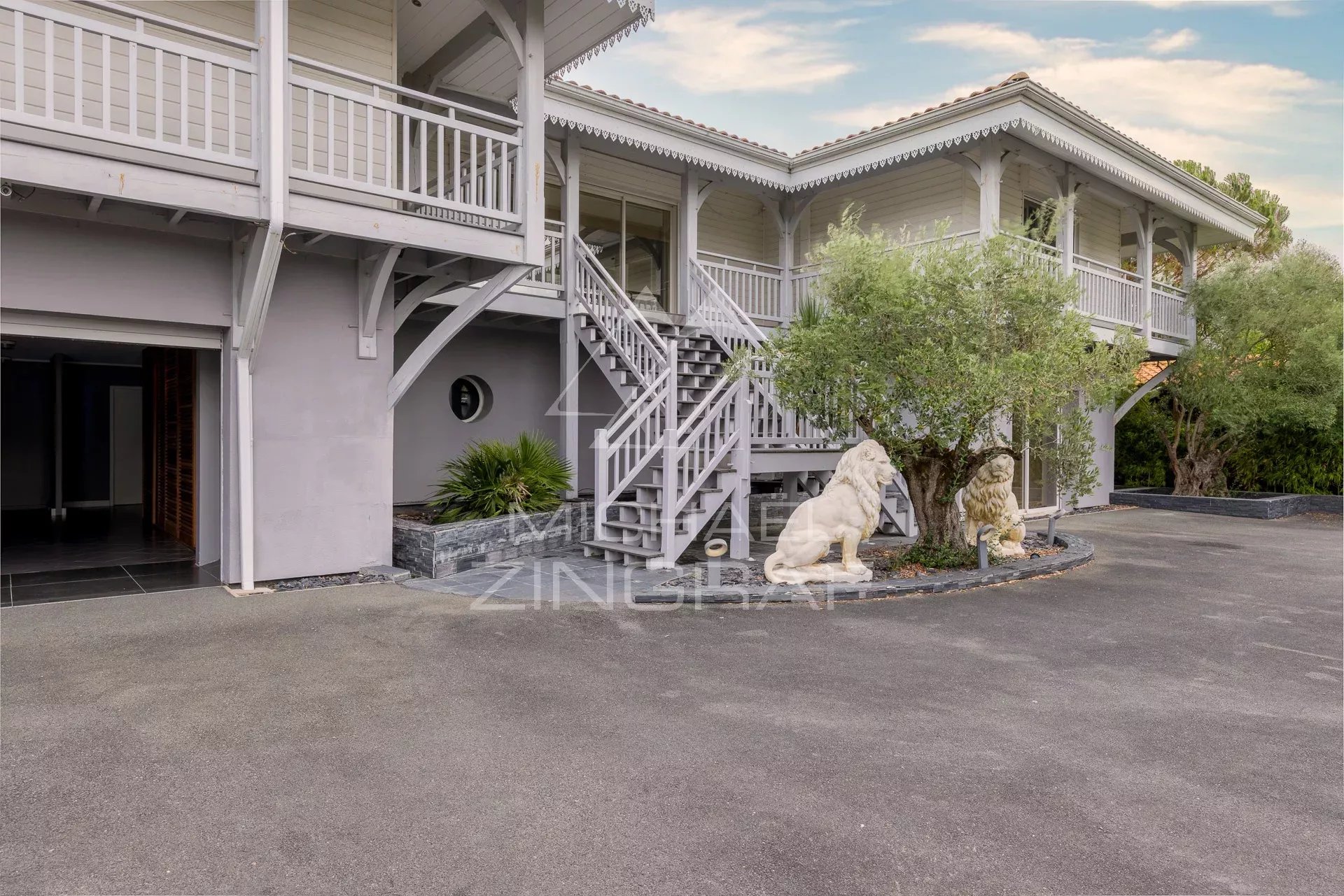 Grande maison au calme avec belle vue mer