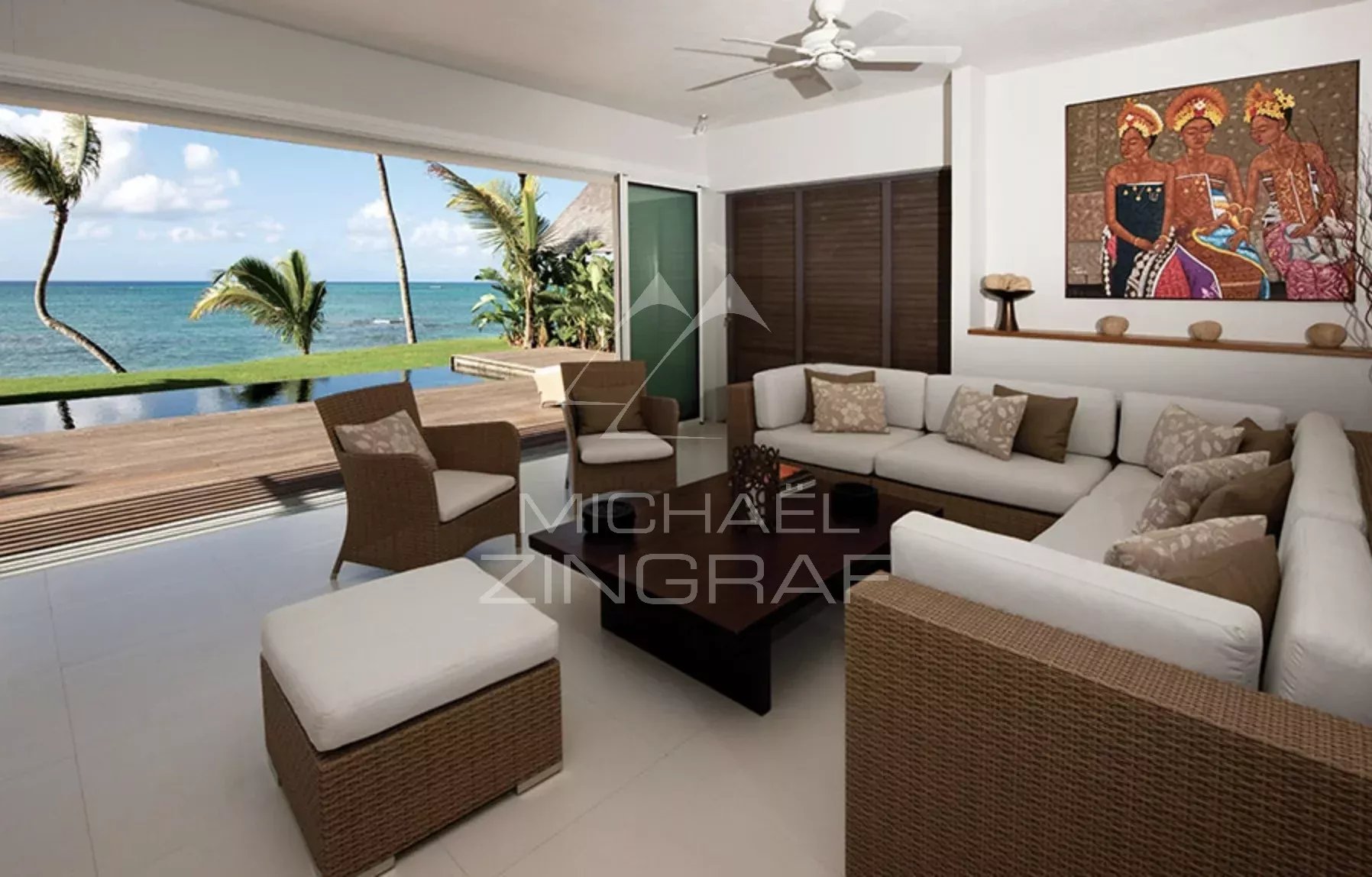 Mauritius – Seltene Gelegenheit: Luxusvilla direkt am Wasser in der Nähe von Grand Baie – Pointe aux Canonniers