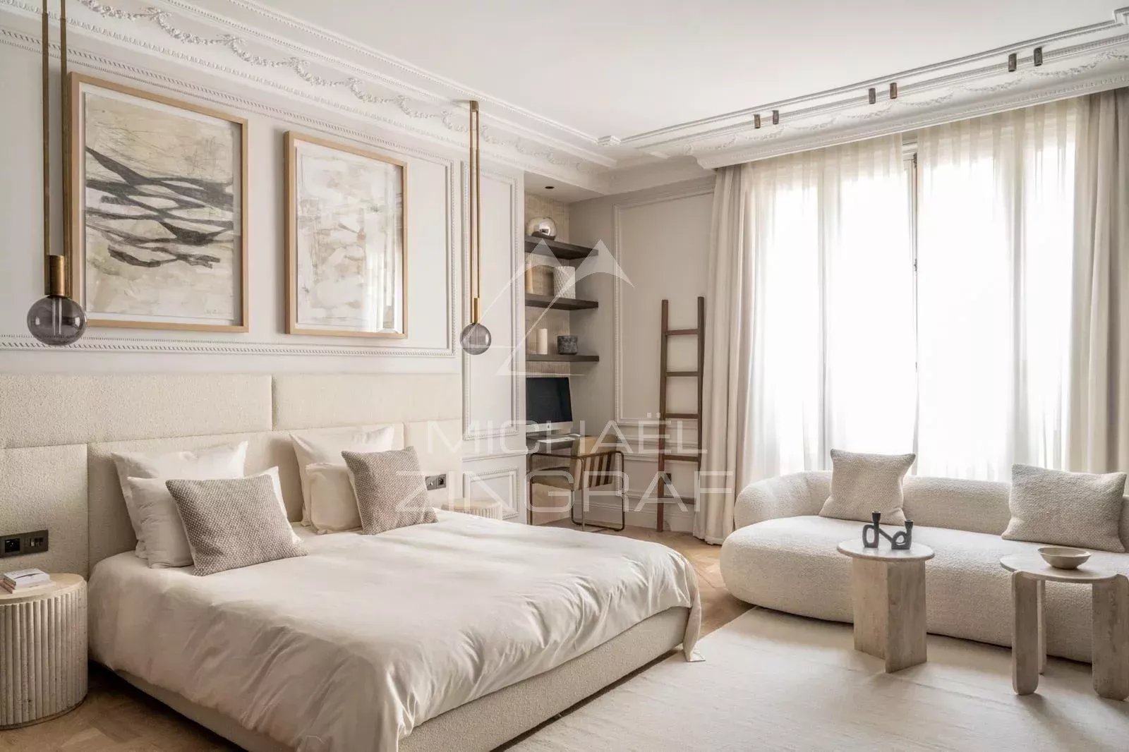 A vendre - Appartement 3 Suits -Paris 8eme - Jean Goujon - Clim - Refait à neuf