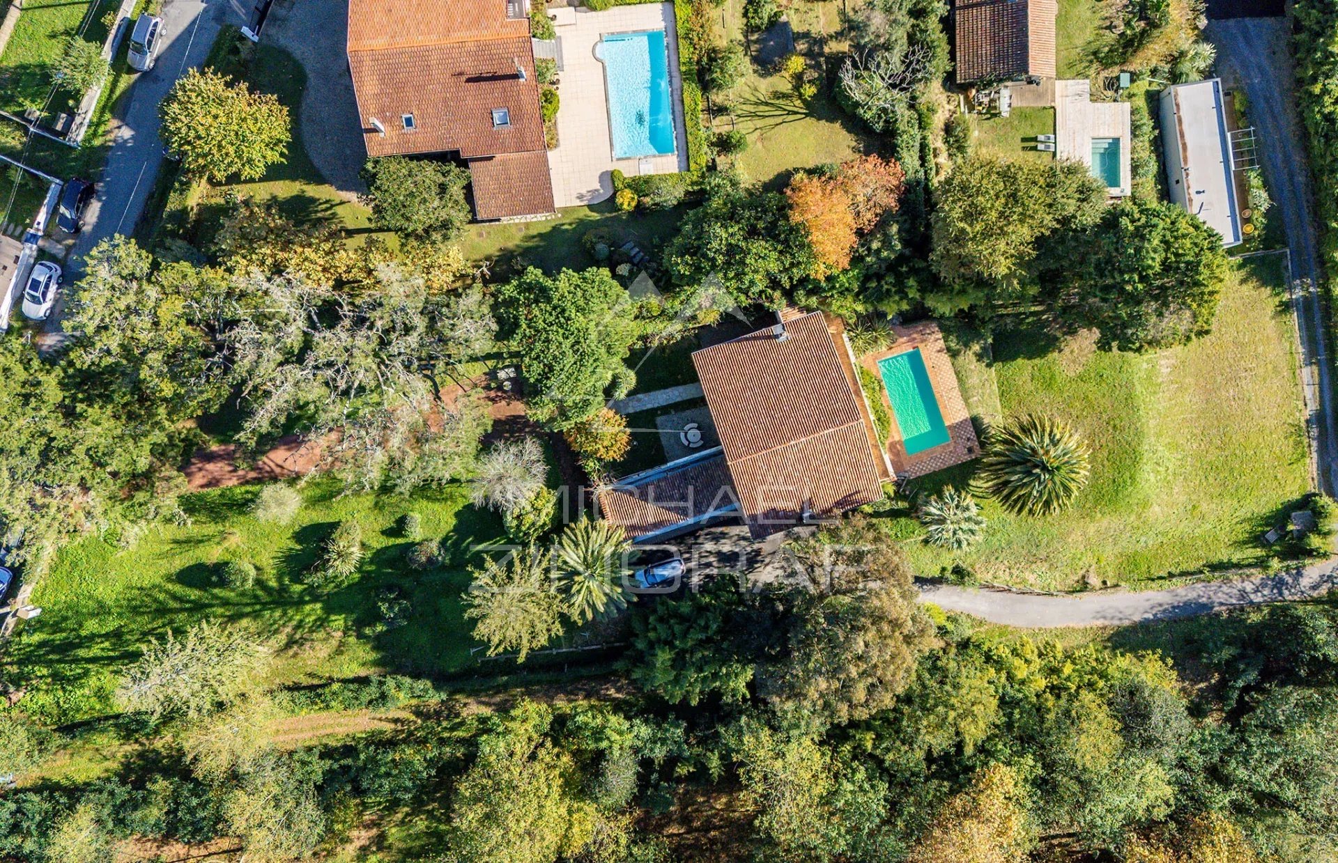 Baskisches Haus aus den 1920er Jahren – Erhabene Lage und herrliche Aussicht