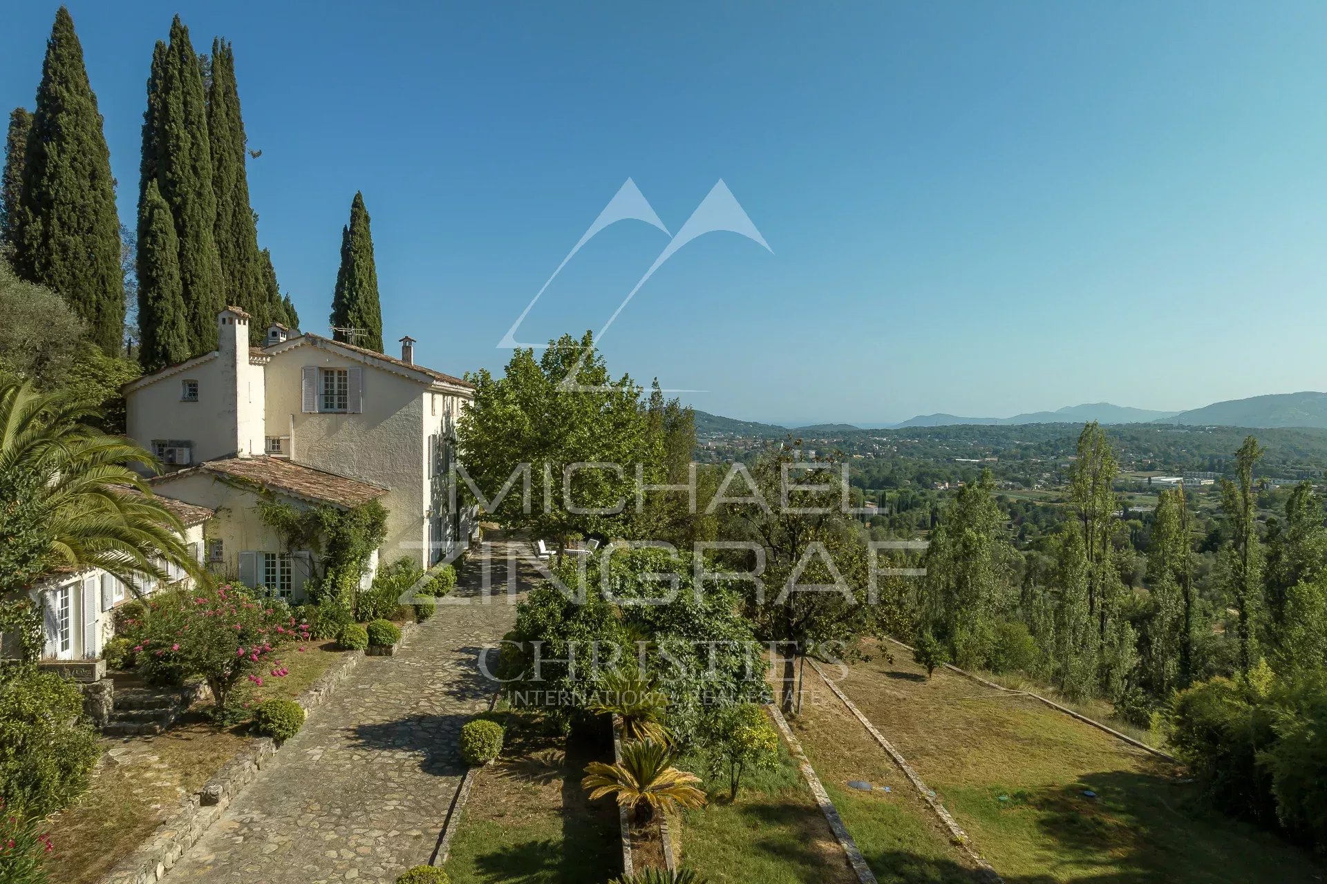 Propriété de charme avec vue panoramique jusqu'à la mer