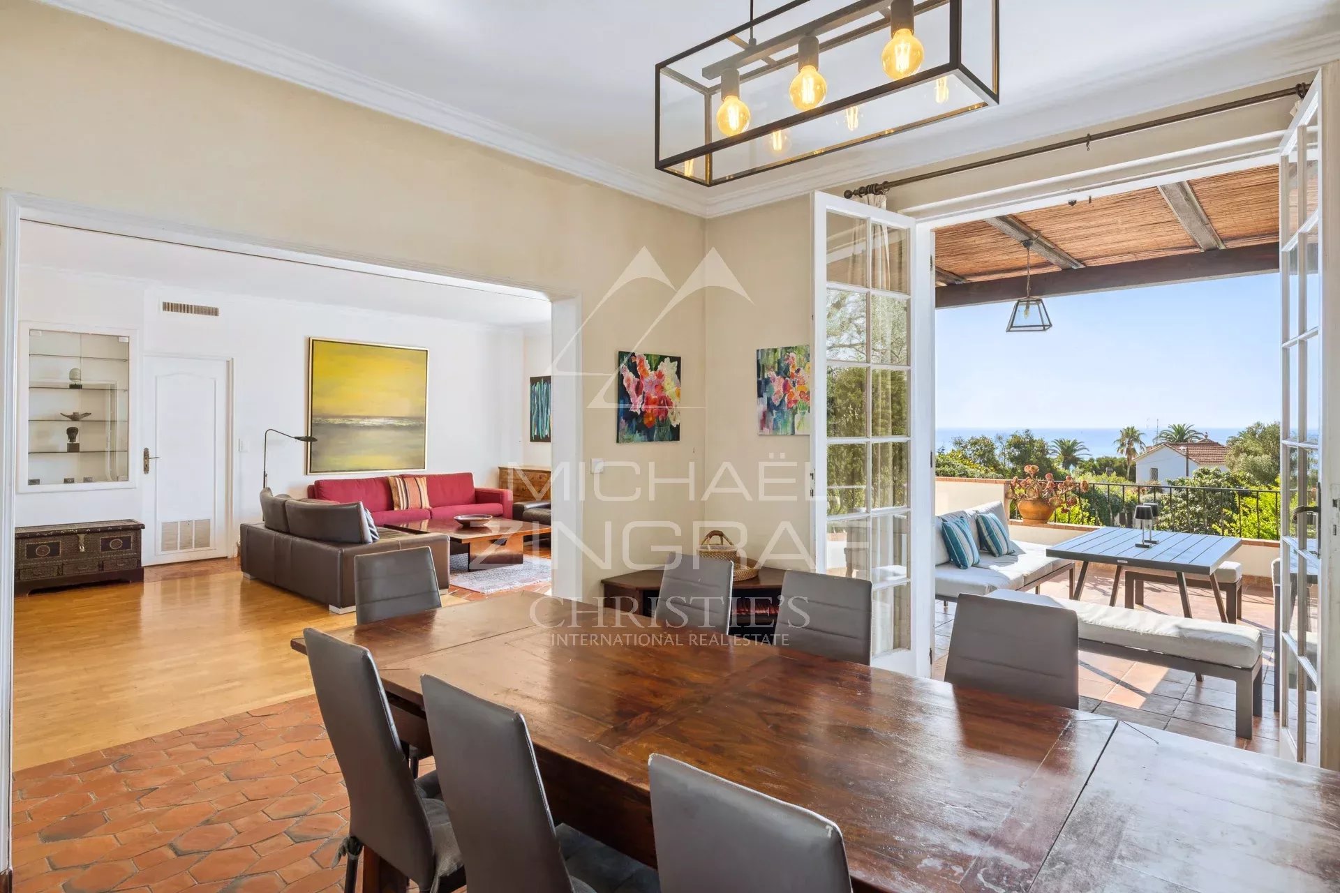 Cannes-Eden – Authentische provenzalische Villa mit Panoramameerblick