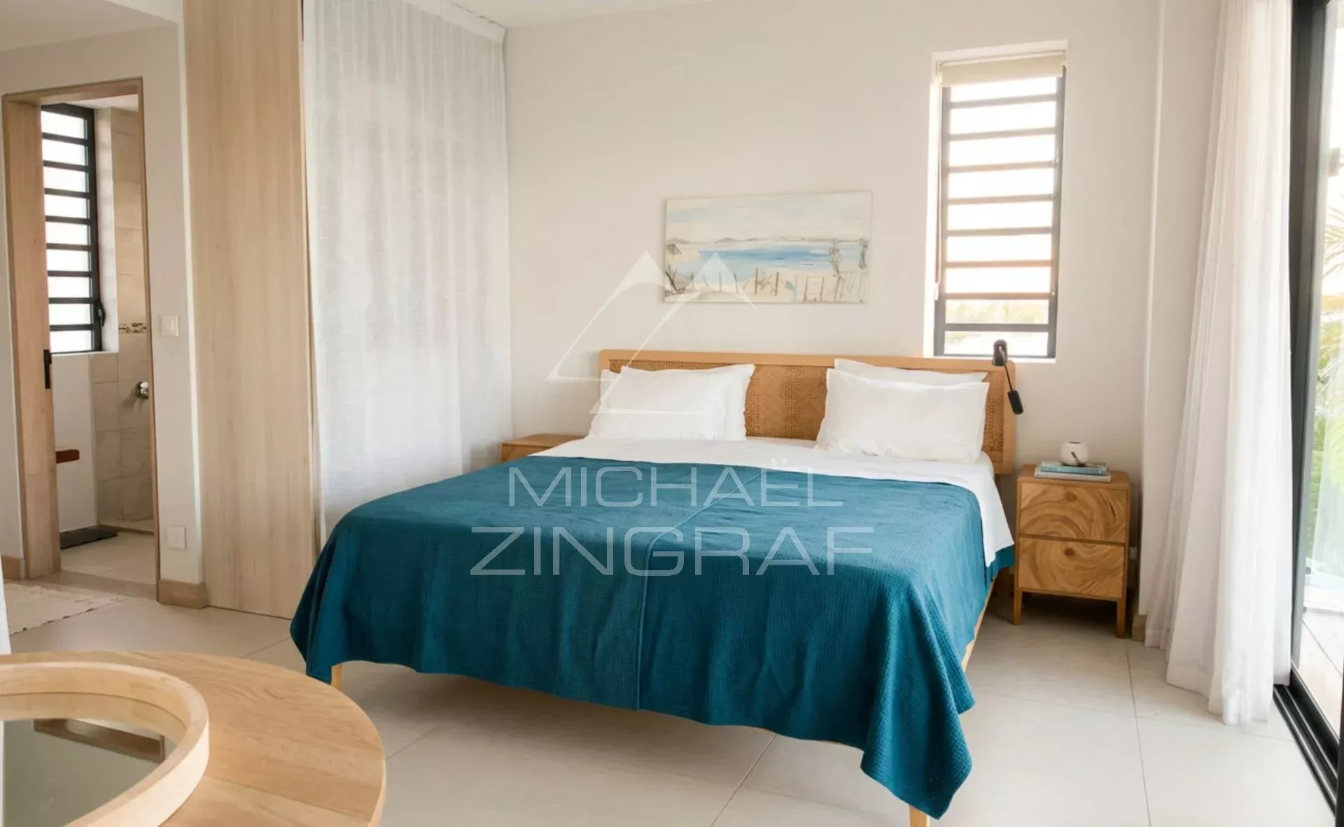 Penthouse avec vue mer – Pointe aux Canonniers