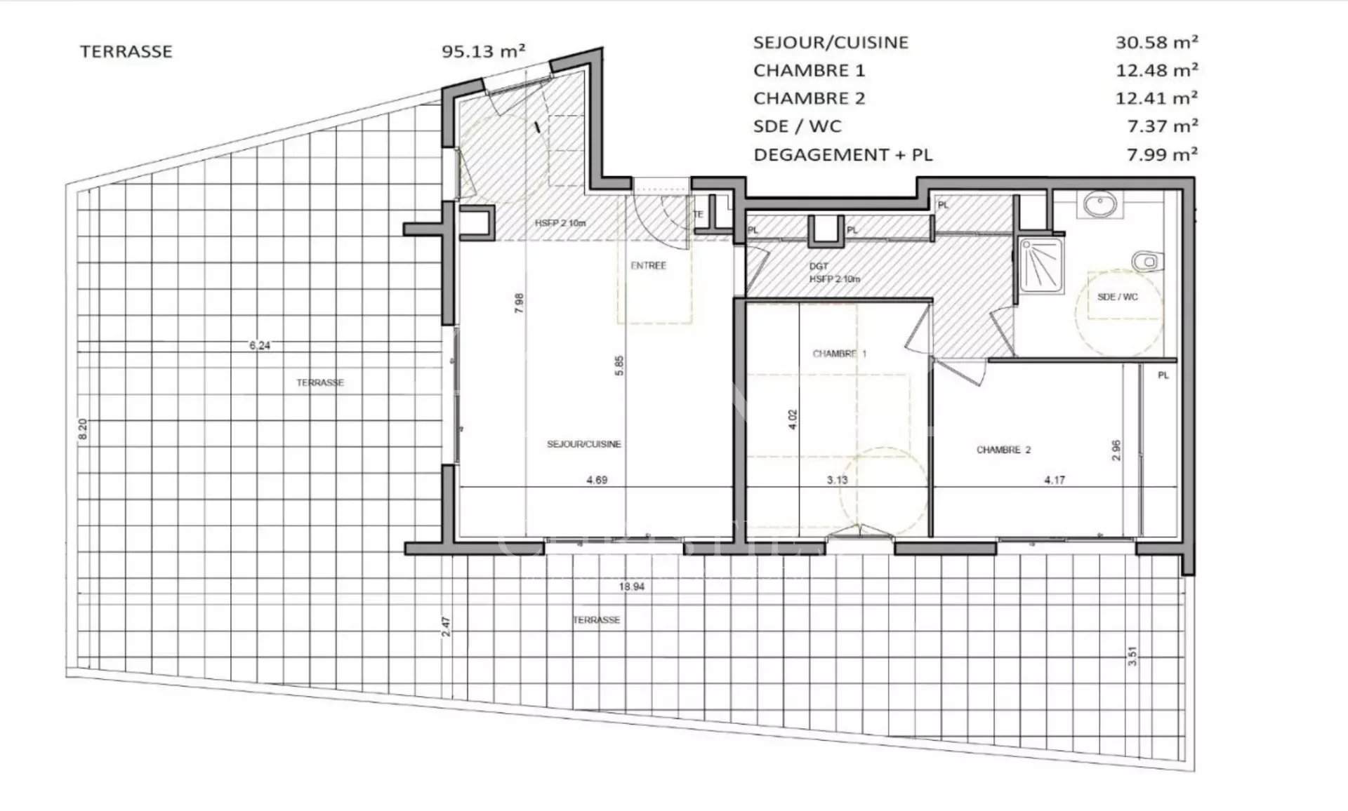 Beausoleil - Apartment in a modern residence with swimming pool