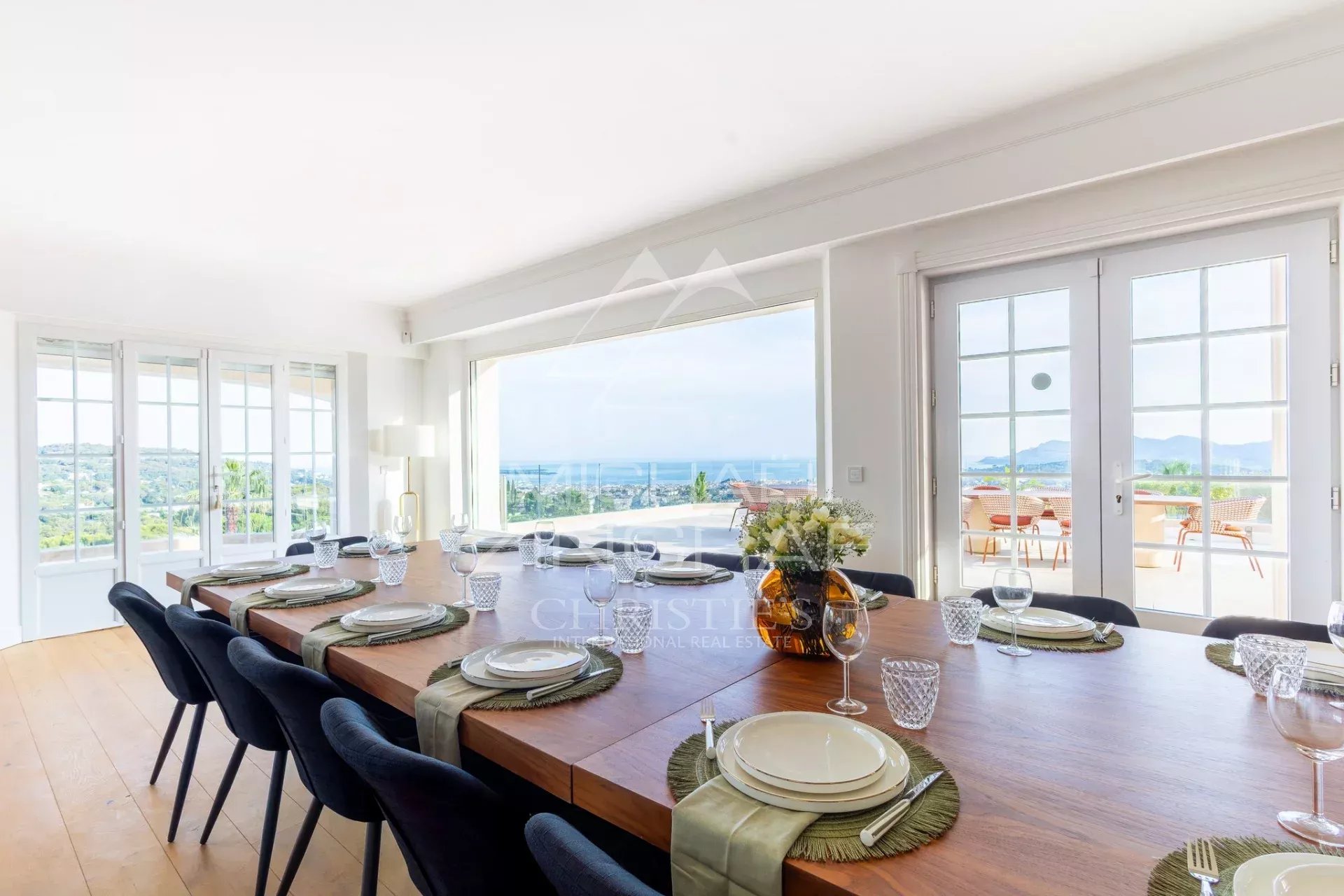 At the Gates of Cannes — Panoramic Sea View Villa — 11 Suites
