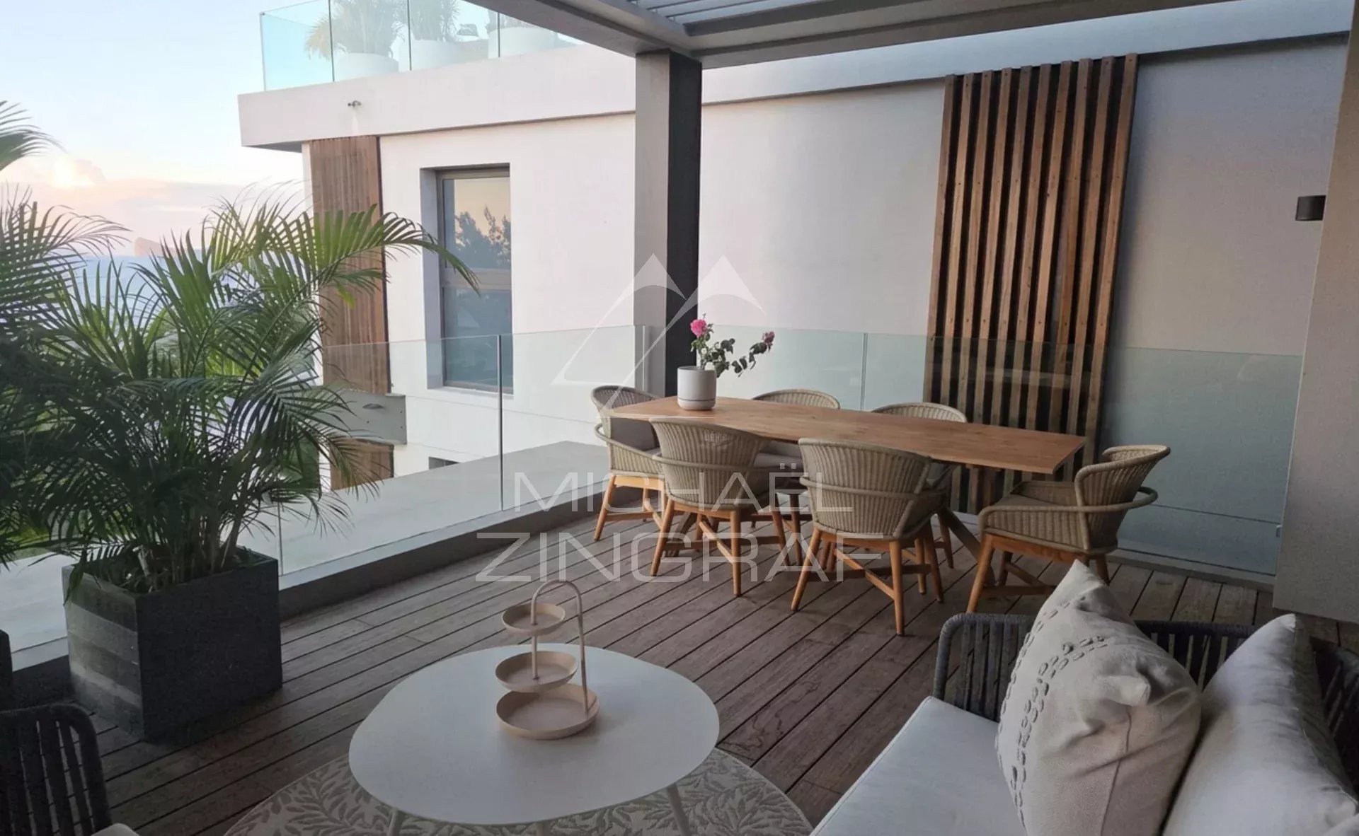 Penthouse avec vue mer – Pointe aux Canonniers
