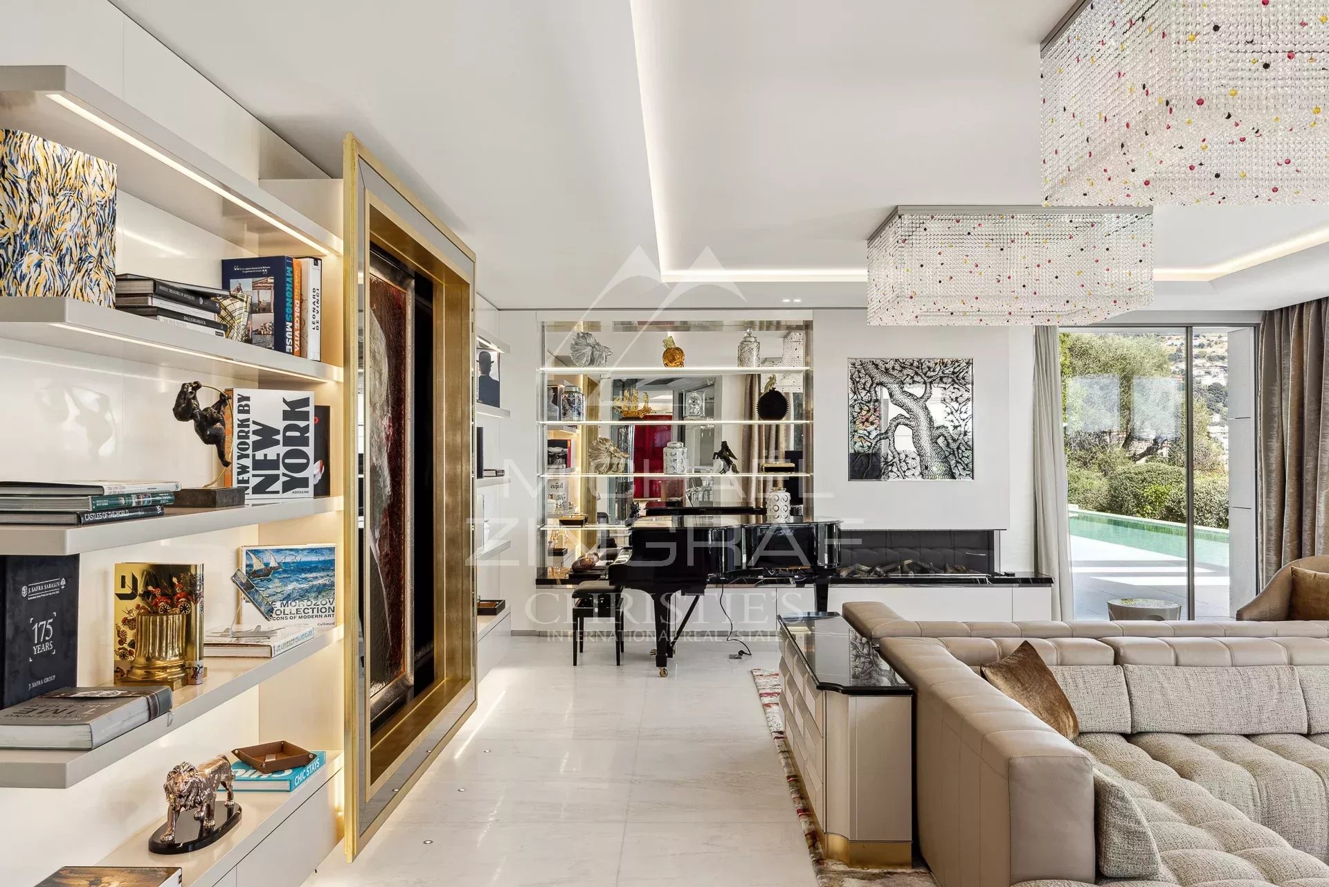 Magnifique Villa contemporaine à louer à Saint-Jean-Cap-Ferrat