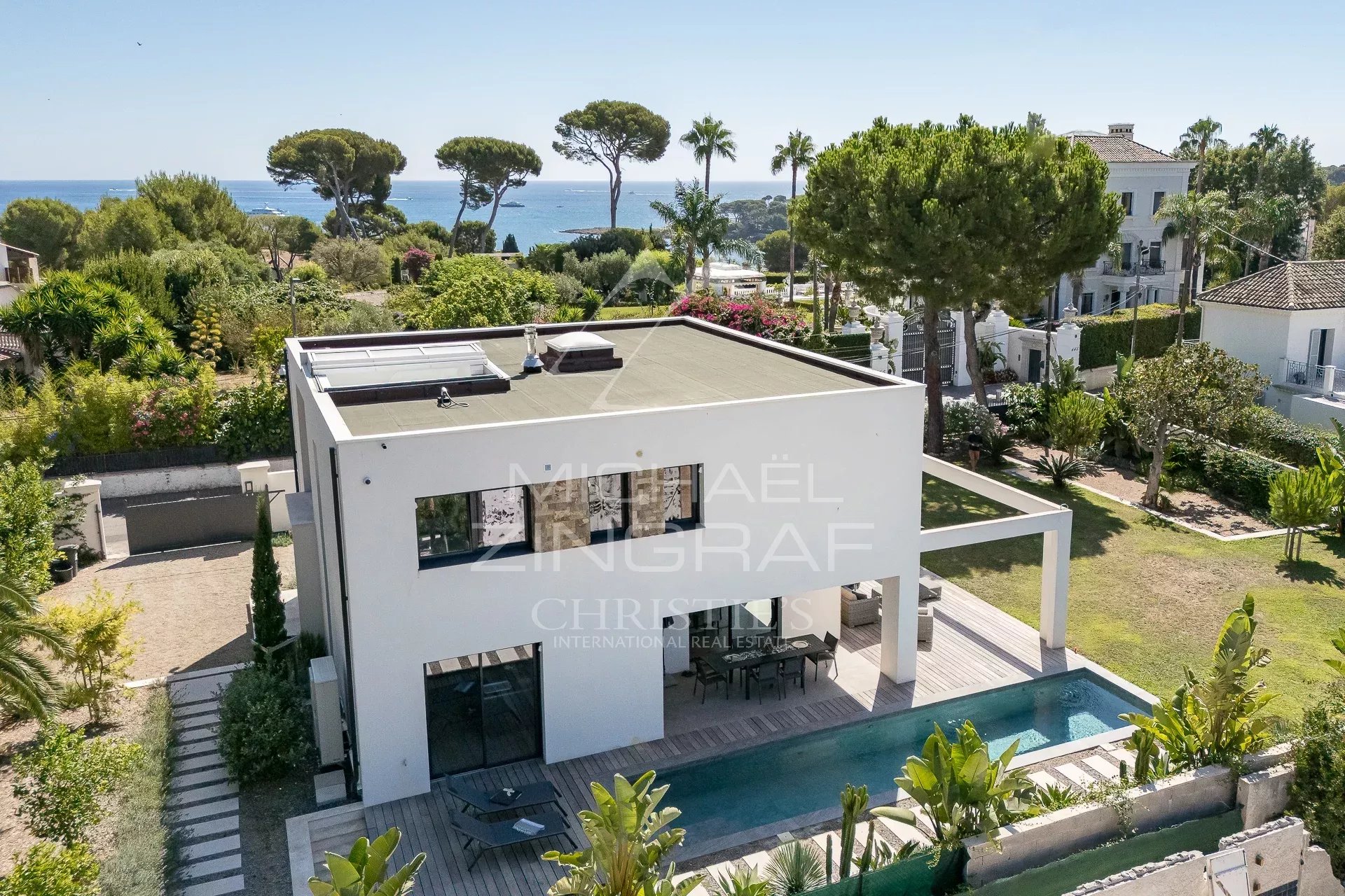 Exclusivity Cap d’Antibes – Moderne Neubauvilla mit Meerblick – Viertel Garoupe