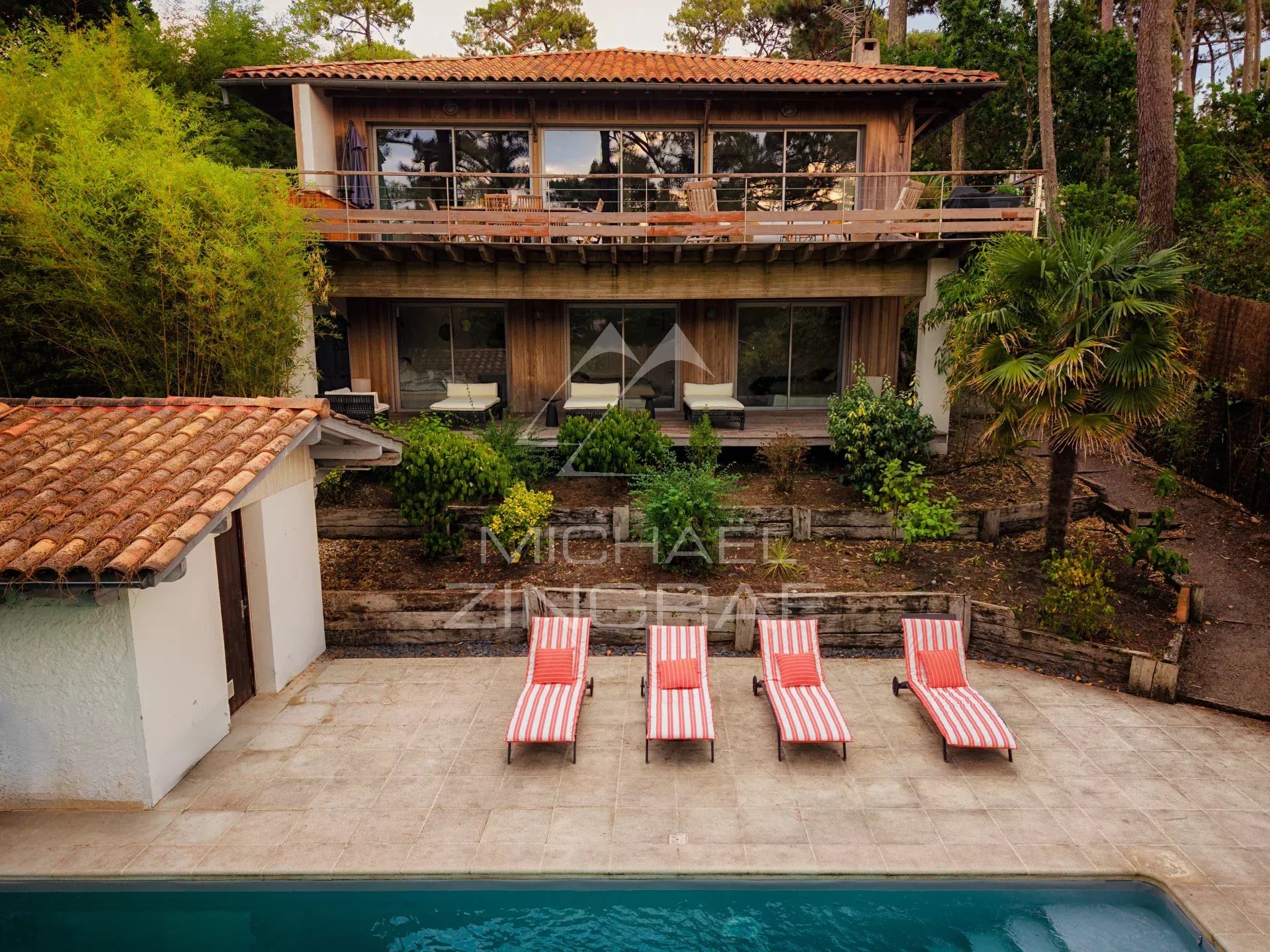villa Baba- Pyla sur Mer- Naher Strand