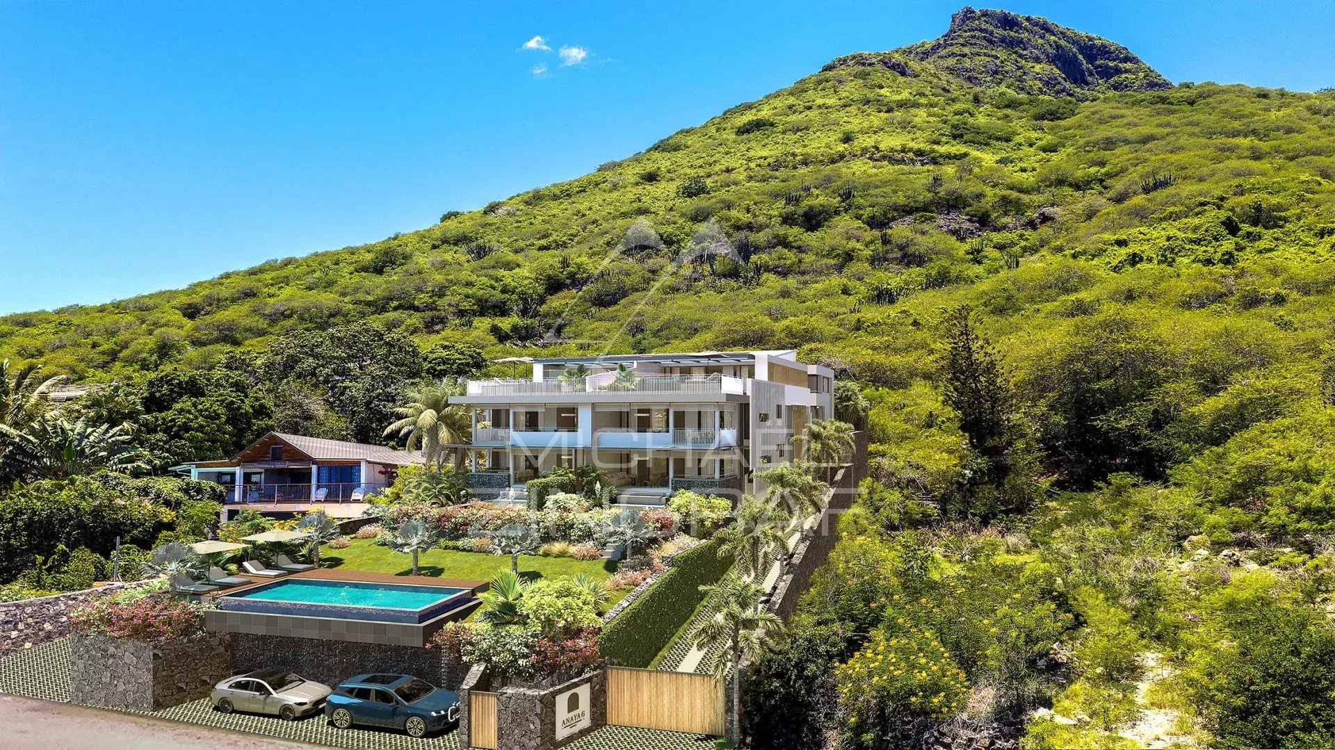 APPARTEMENTS DE PRESTIGE – FACE AU LAGON ET AU MORNE