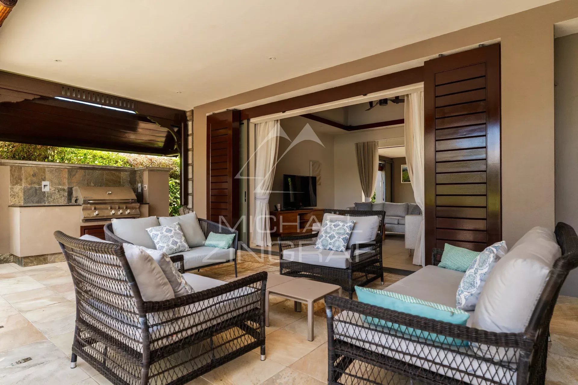 Bel-Ombre - Villa 4 chambres avec vue sur le golf - Valriche