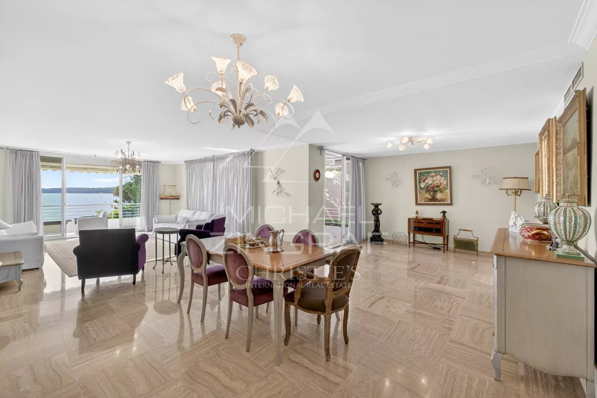 Cannes Palm Beach - Moure Rouge - 3P Meerblick mit angrenzendem Studio